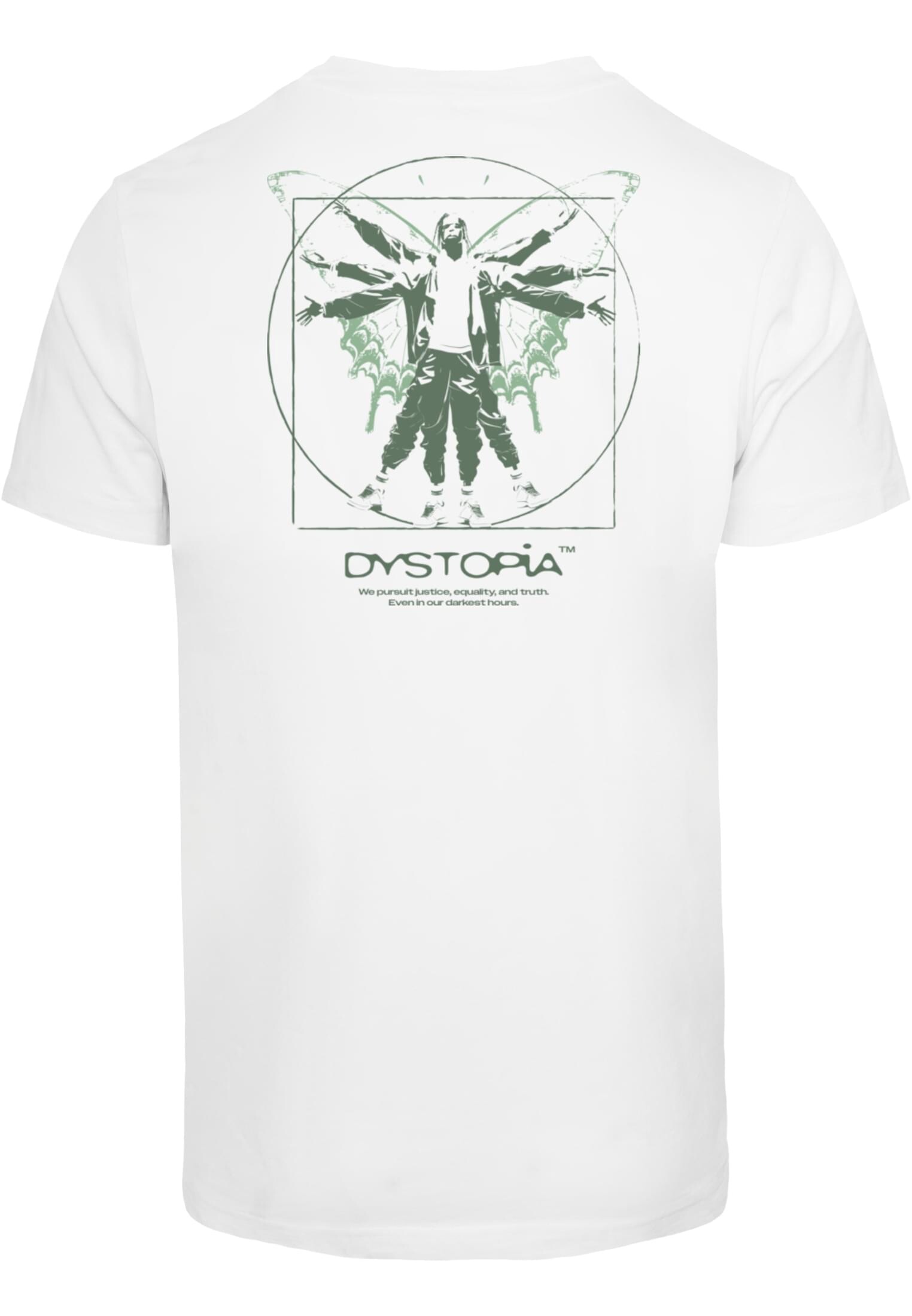 Men's T-shirt Dystopia white