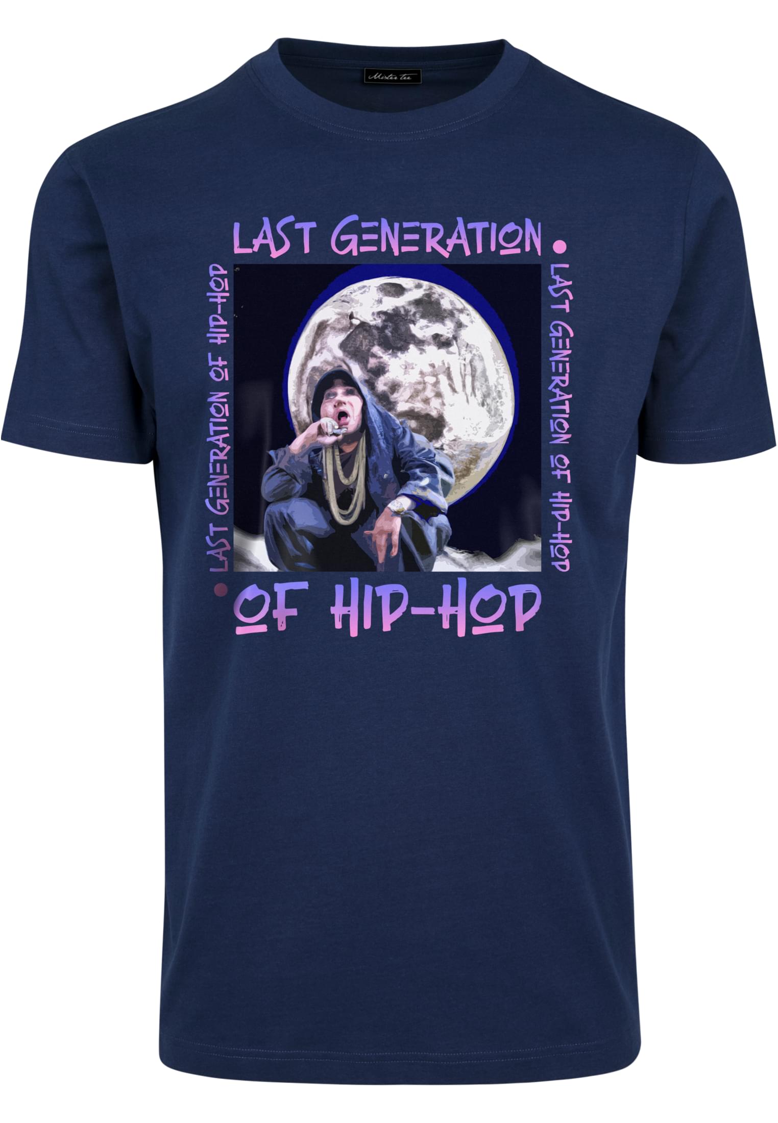 Hip Hop Tee of the latest generation in a navy design