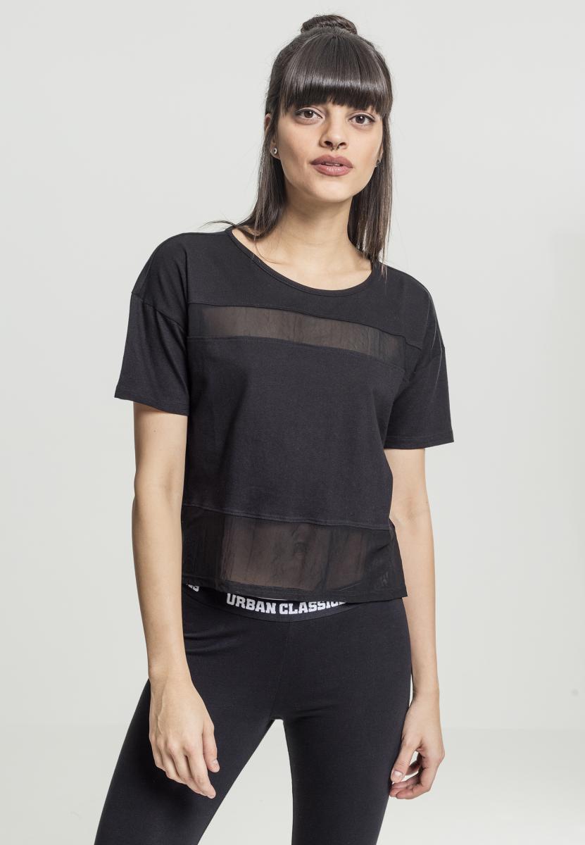 Women's Tech Mesh T-Shirt Blk/blk