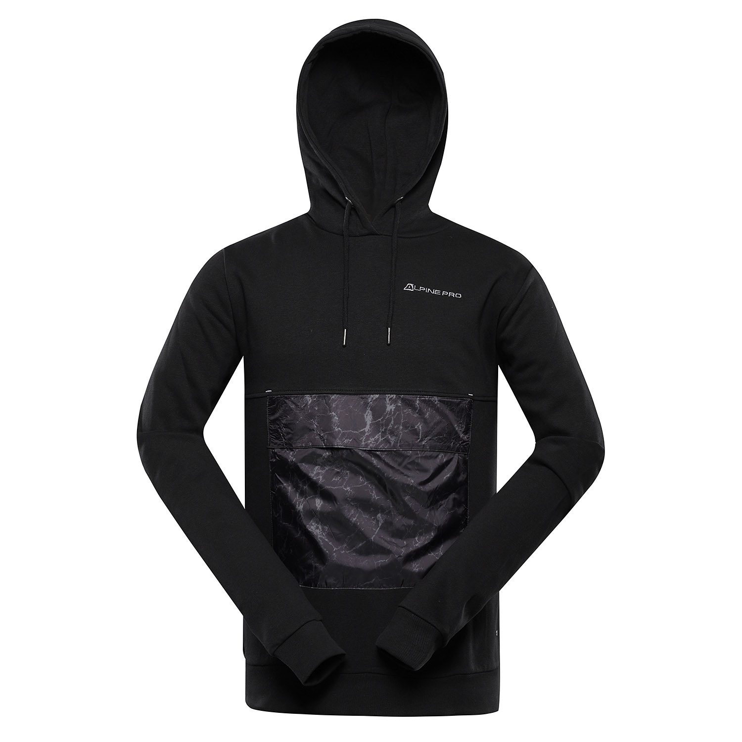 Men's Cotton Sweatshirt ALPINE PRO BORD Black