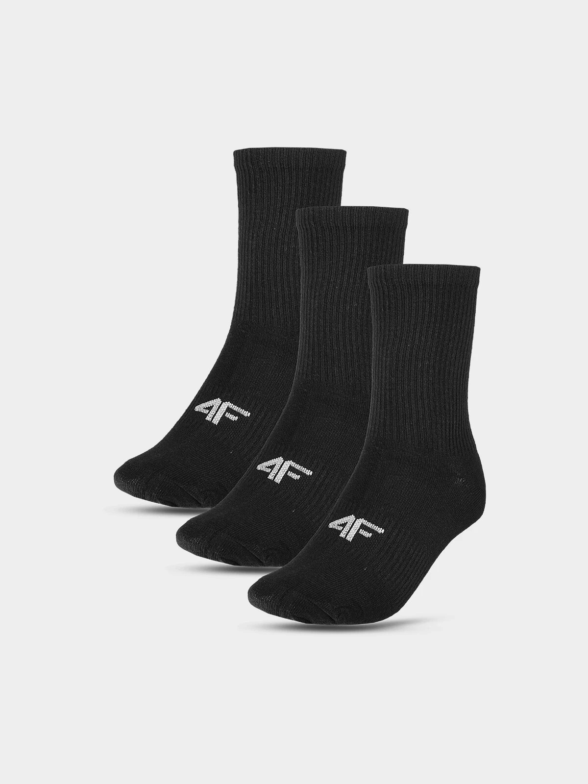 Dětské ponožky (3pack) 4F - černé