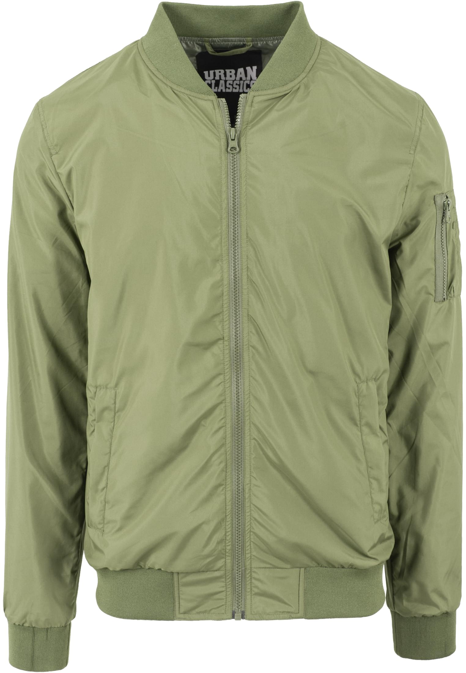 Light Bomber Jacket Olive