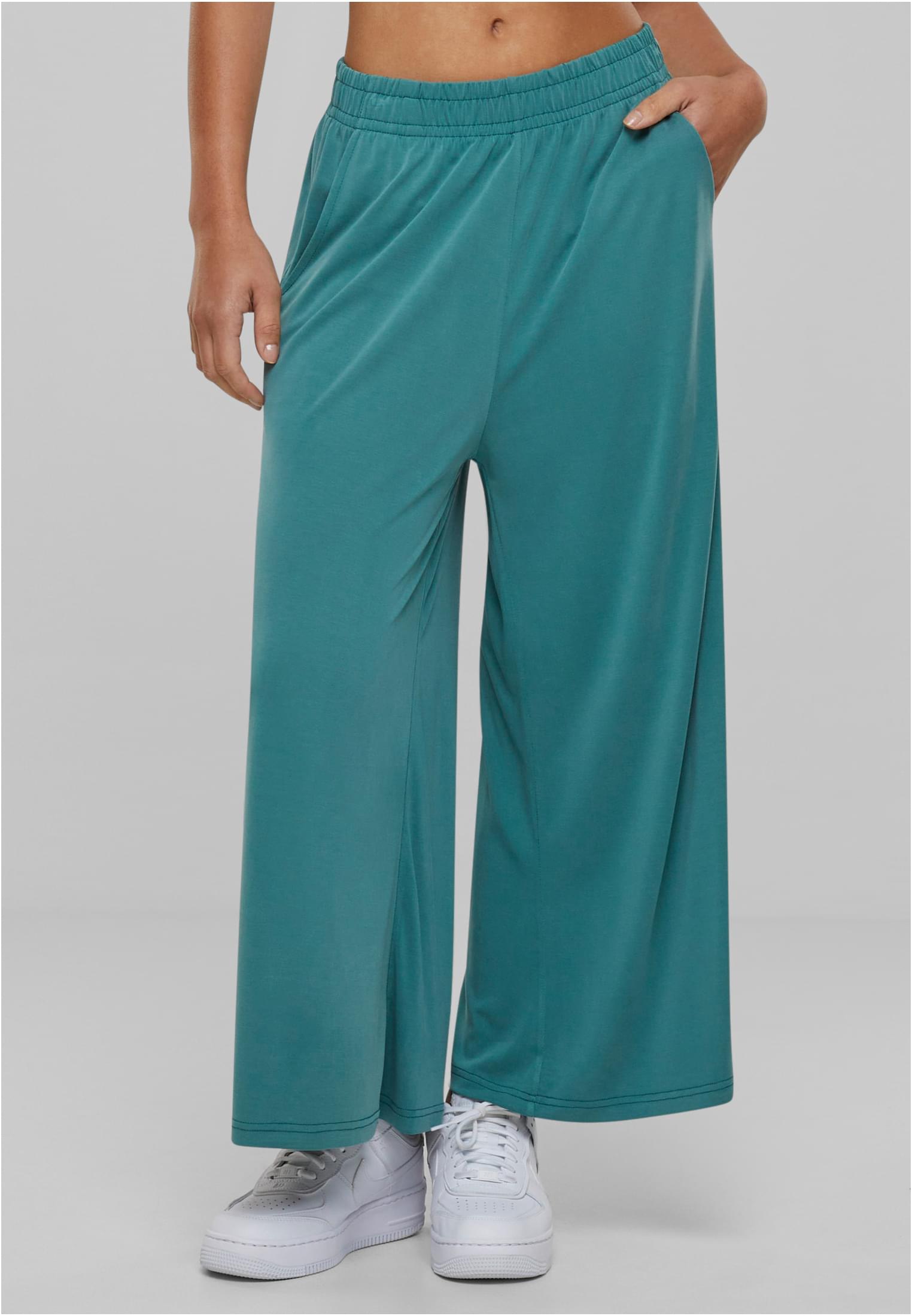 Women's Sweatpants Modal Culotte - Blue