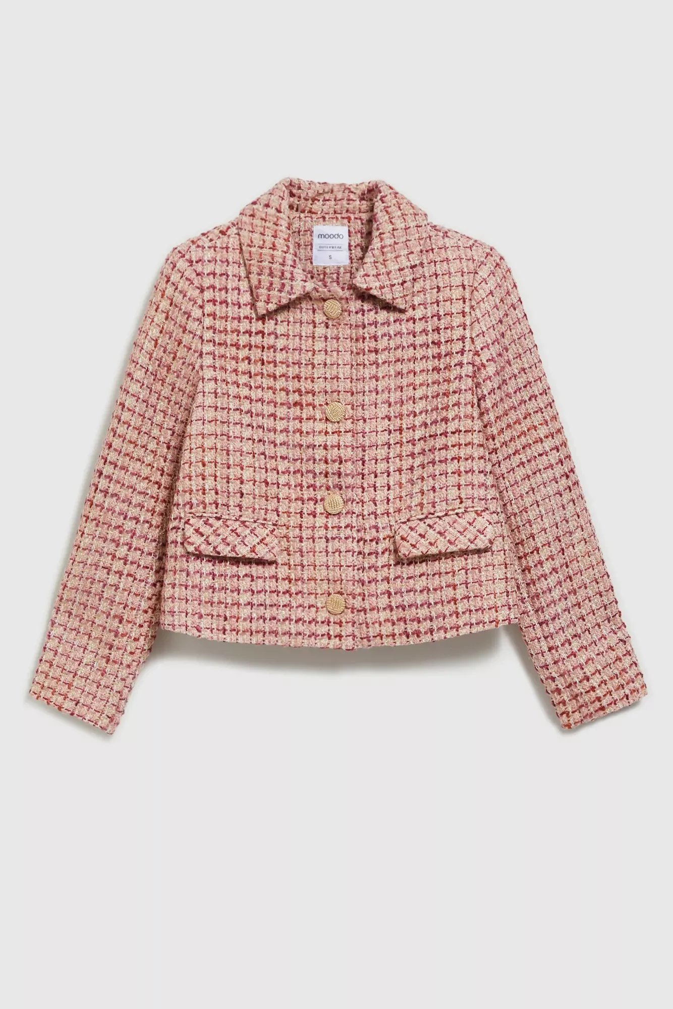 Marisse Women's Jacket L-Mr-4312 Pink