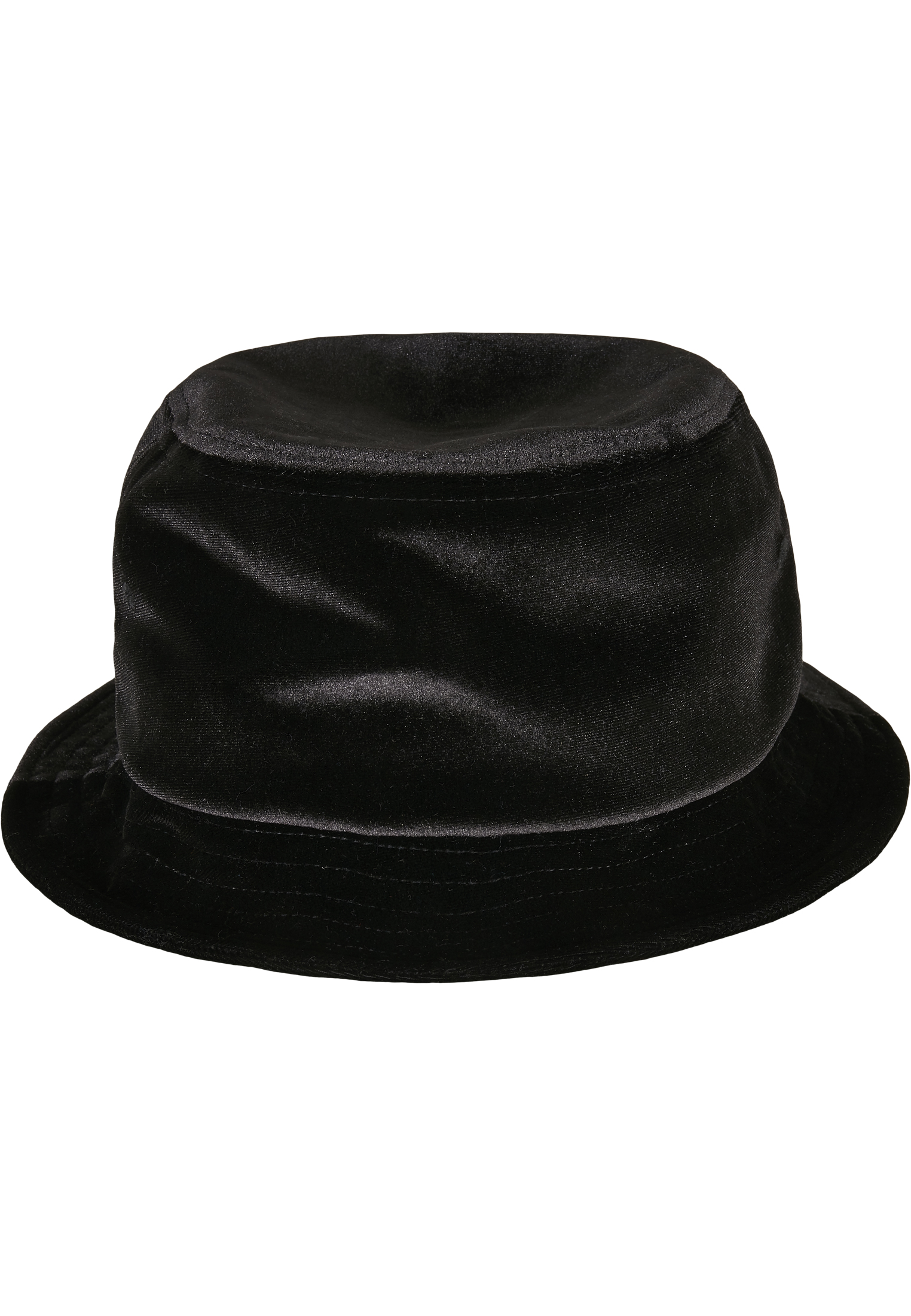 Levně Velvet Bucket Hat černý