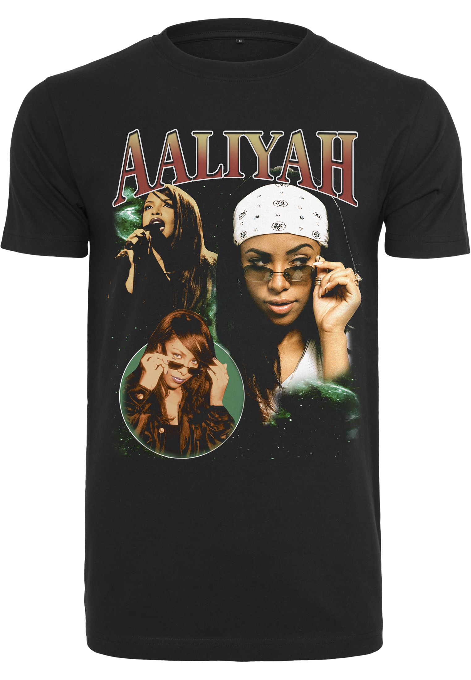 Levně Aaliyah Retro Oversize tričko černé