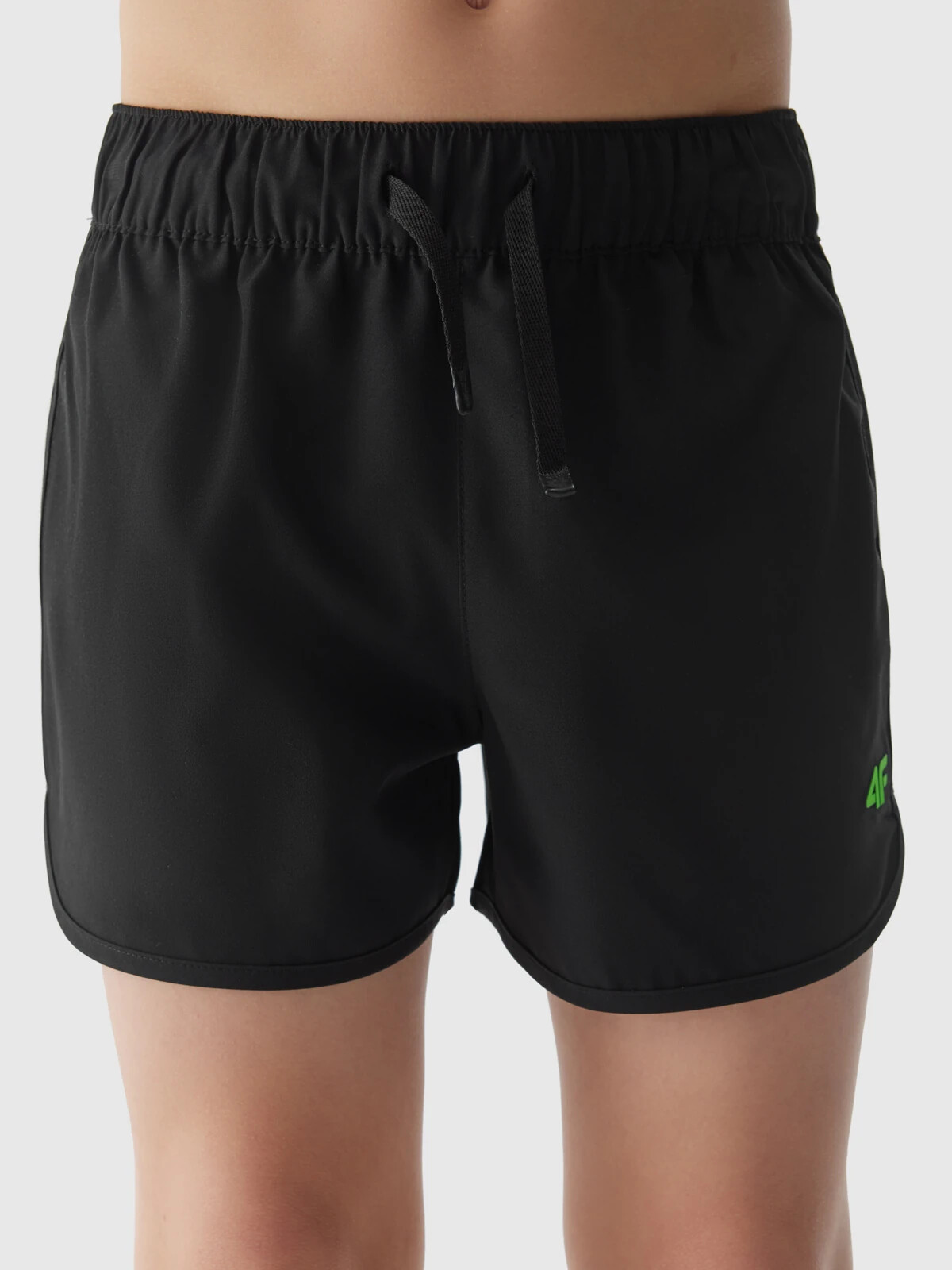 4F Boys&#039; Beach Shorts - Black