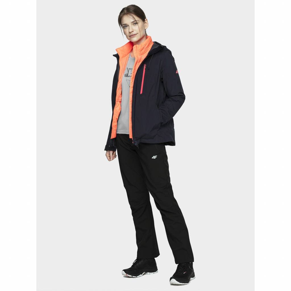 Women's waterproof jacket 4F