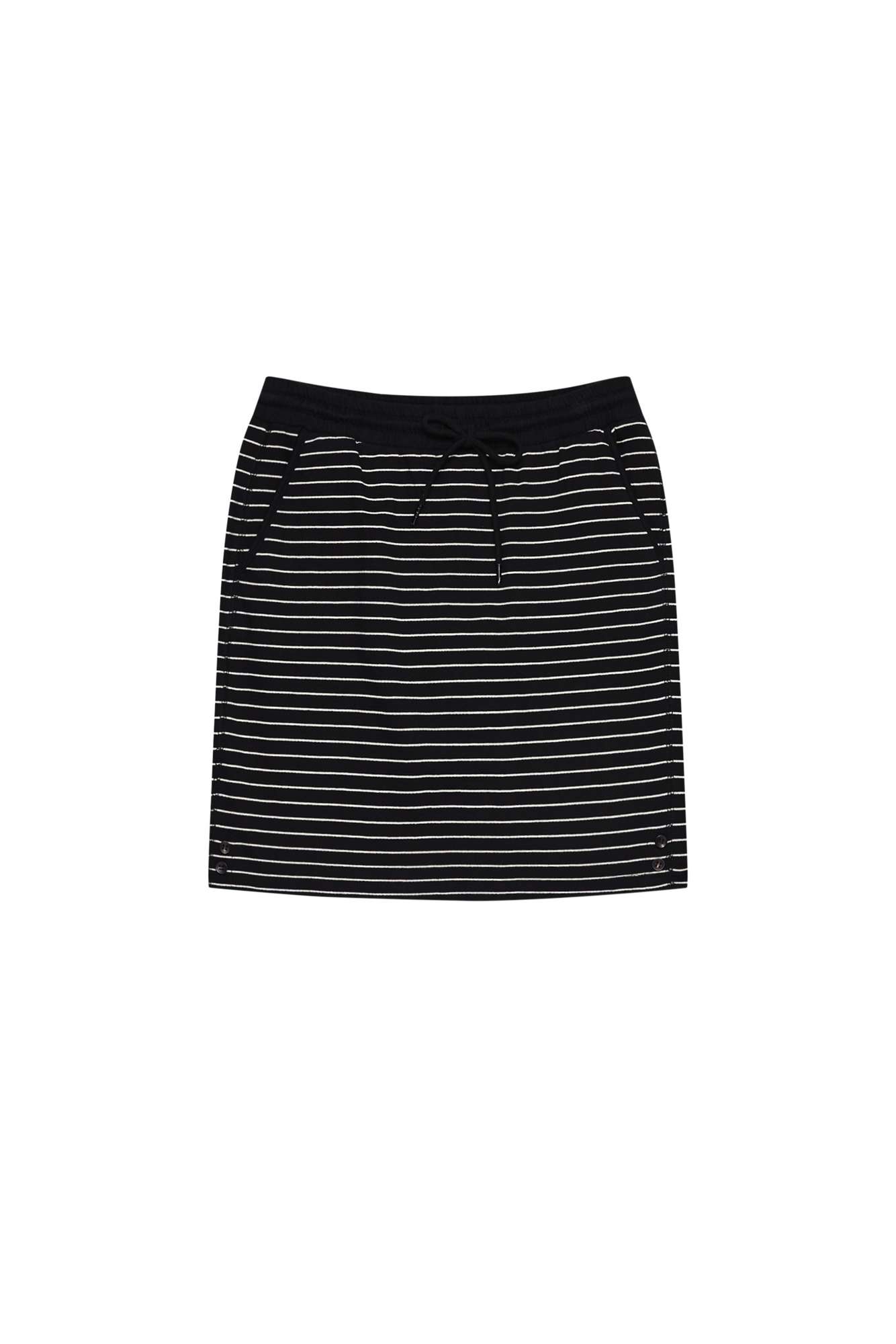 Cotton striped skirt