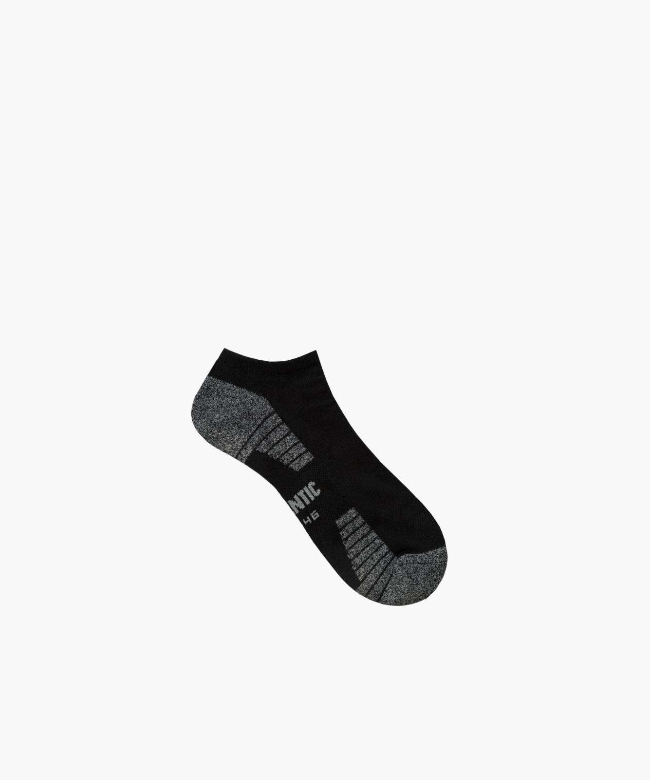 Levně Pánské ponožky ATLANTIC - černé/šedé