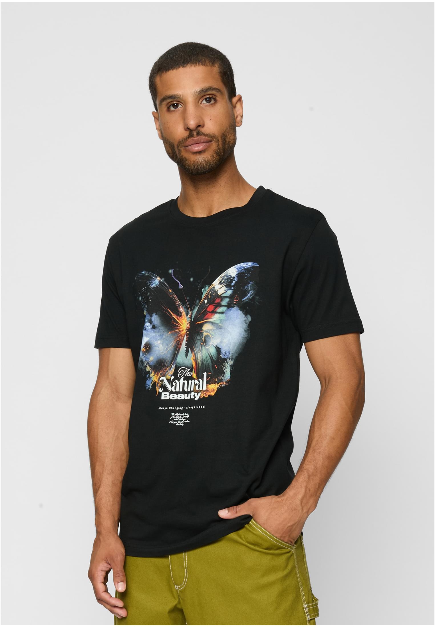 Black Natural Beauty Butterfly T-Shirt