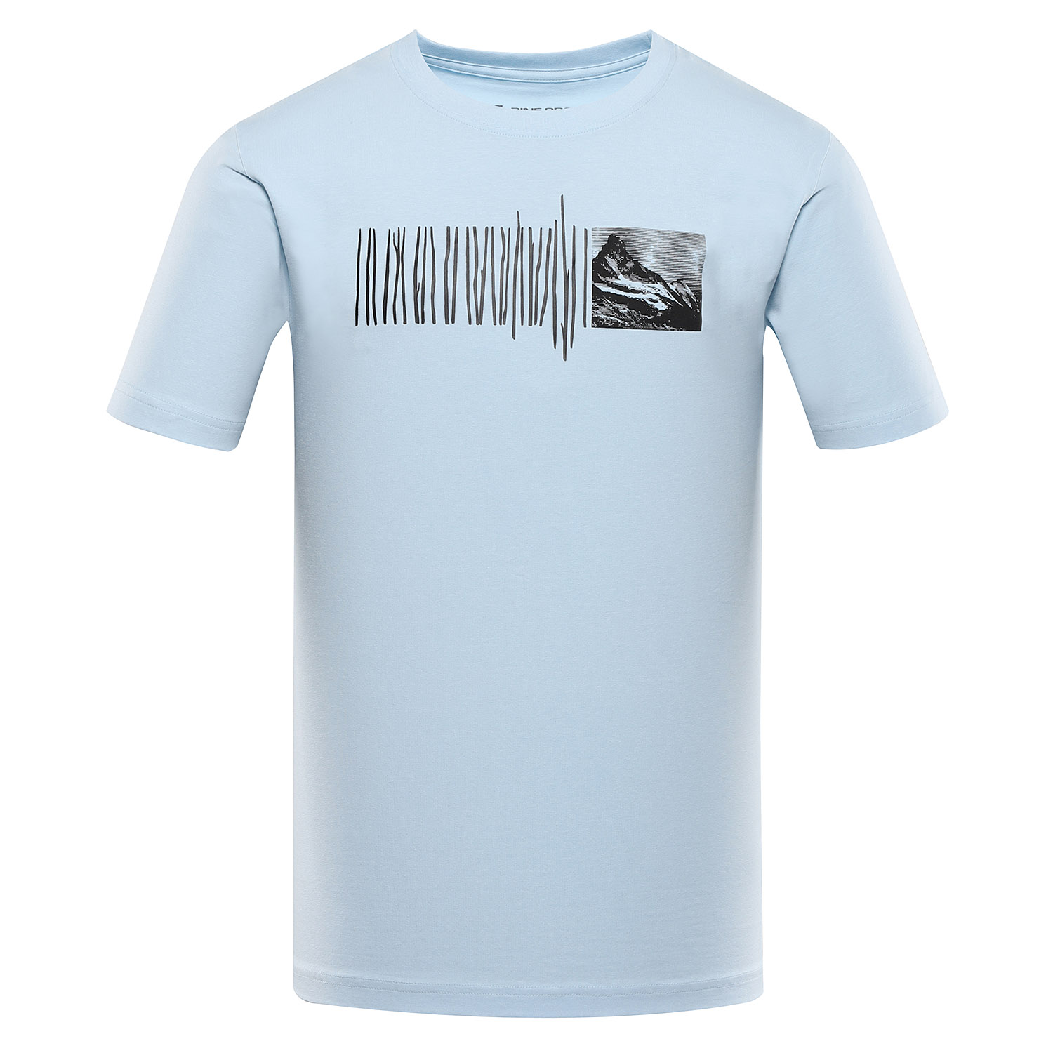 Men's cotton T-shirt ALPINE PRO NORD nantucket breeze variant pc