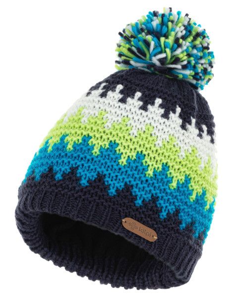 Boys' winter beanie KILPI SKAL-JB dark blue