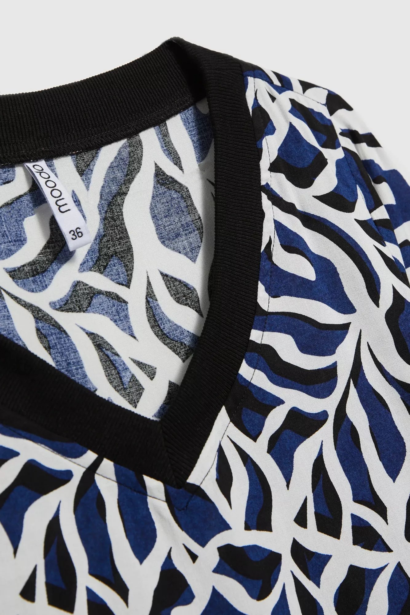 Navy blue women's blouse