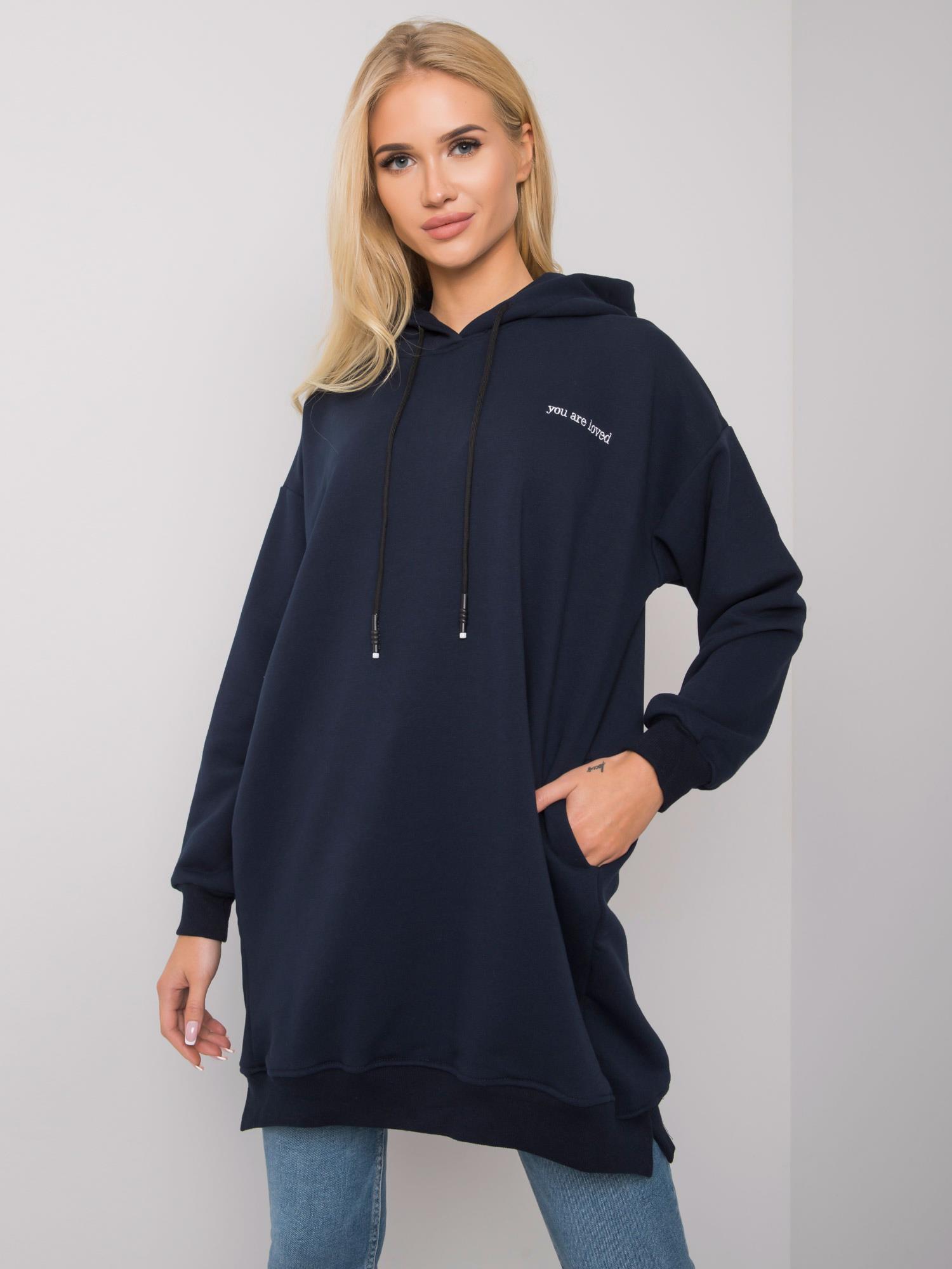 Dark Blue Women's Sweatshirt