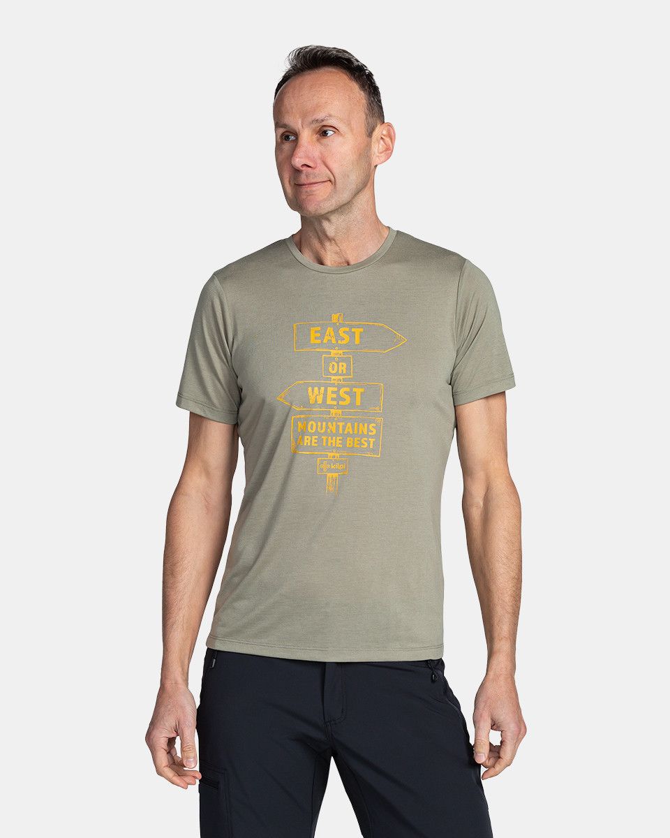 Men's Functional T-shirt KILPI GAROVE-M Dark Green