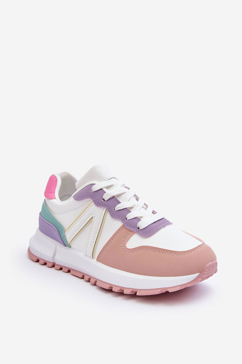 Leather Women's Sports Shoes Multicolor Kabama