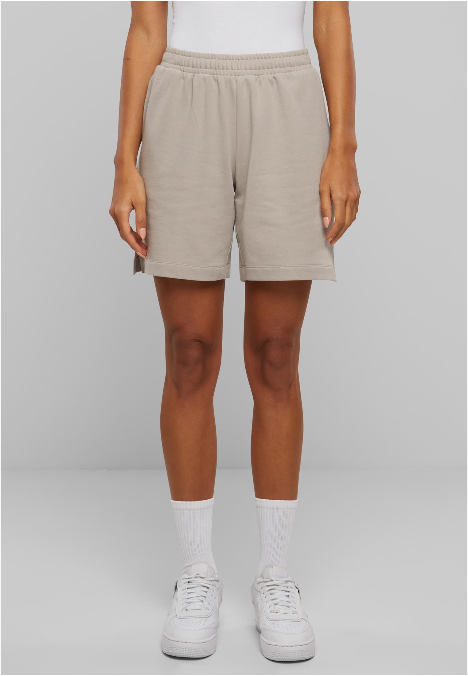 Women's Organic Terry Shorts - Grey