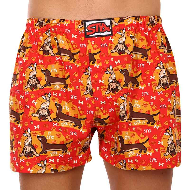 Men's Shorts Styx Art Classic Rubber Dogs