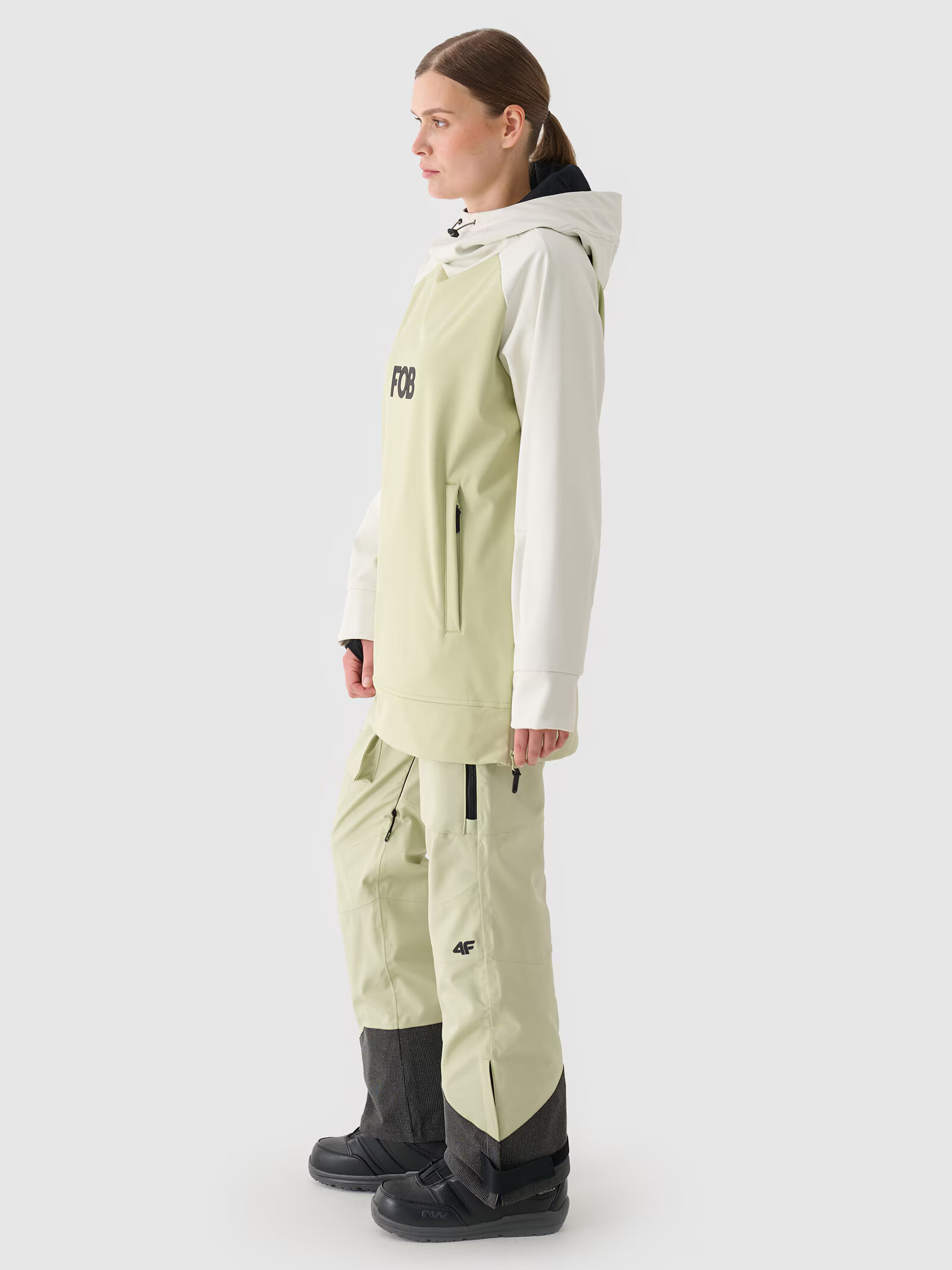 Women&#039;s snowboard sweatshirt 4F
