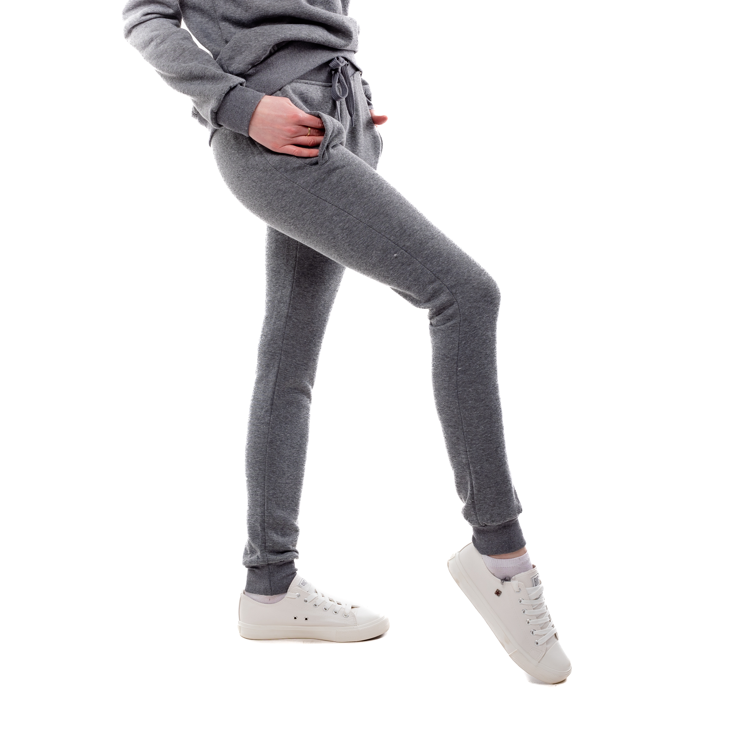 Women&#039;s tracksuit GLANO - dark gray