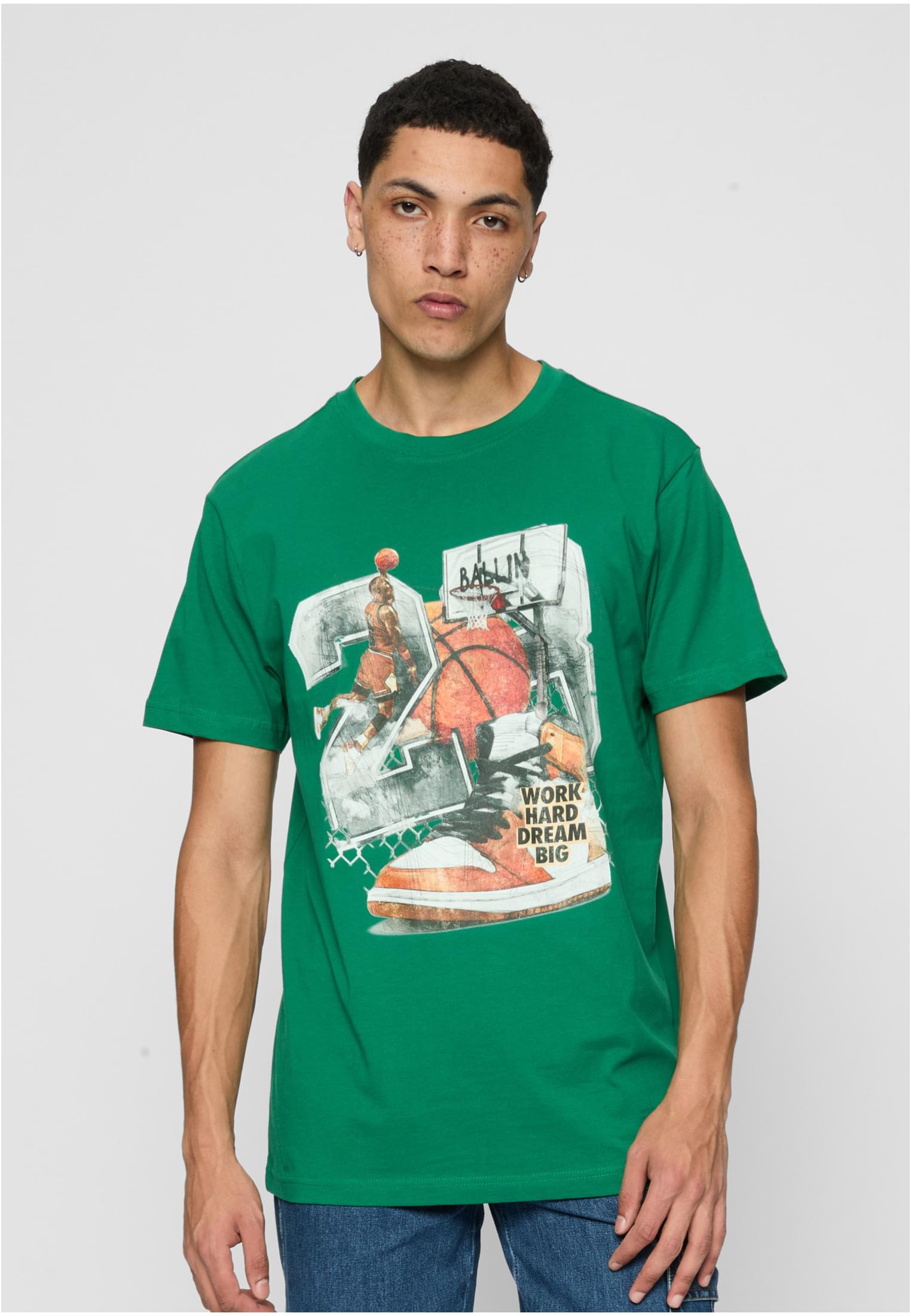 Men's T-shirt Vintage Ballin - Green