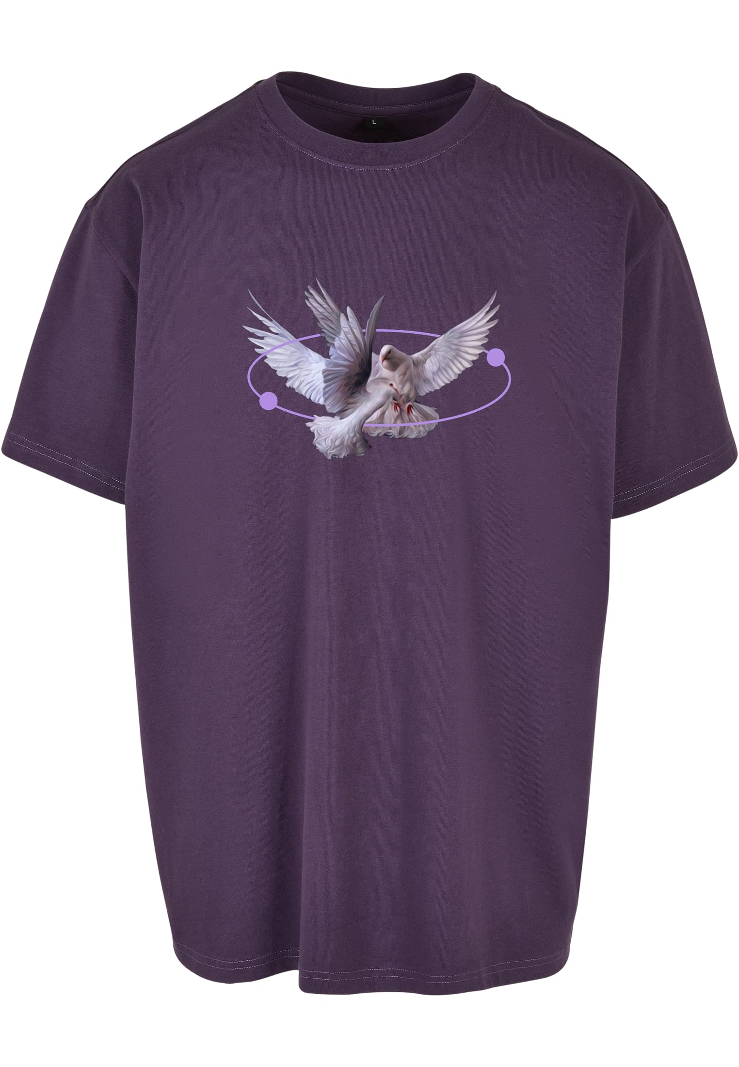 Vive La Liberte Oversize T-shirt Purplenight