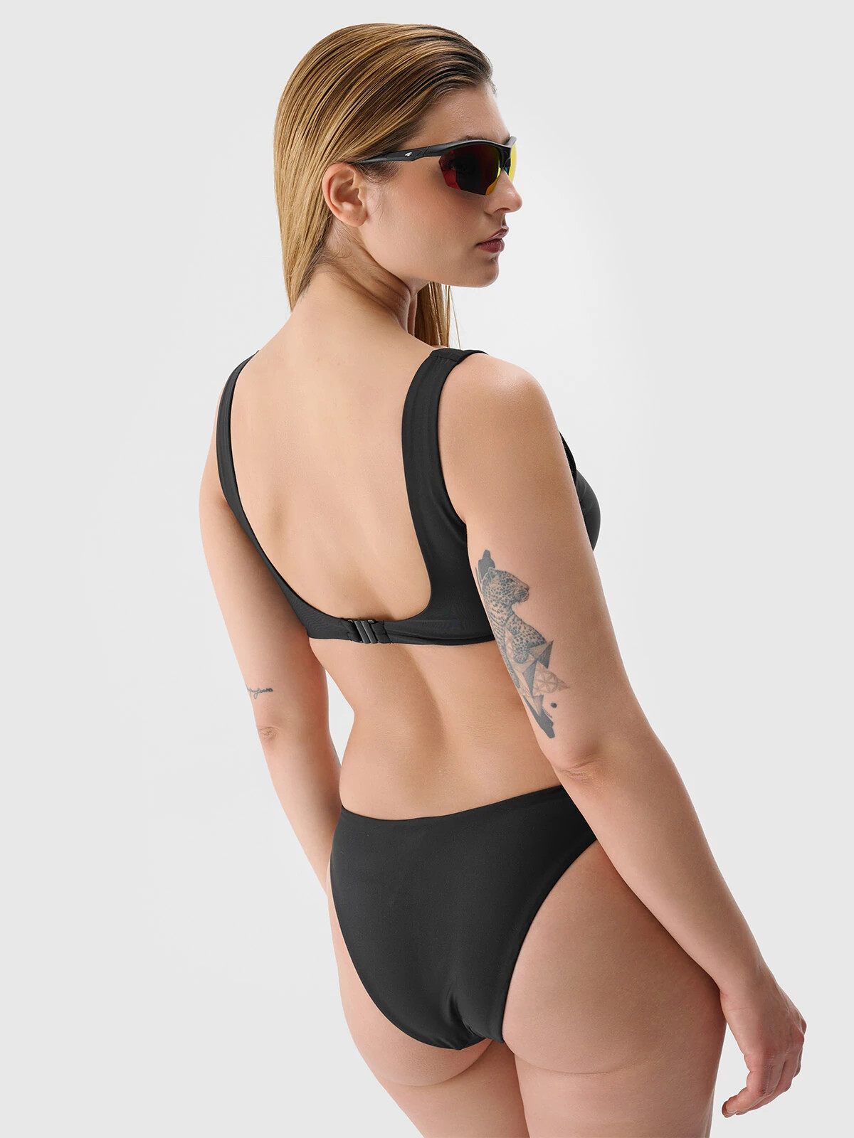 Women's bikini top 4F - black