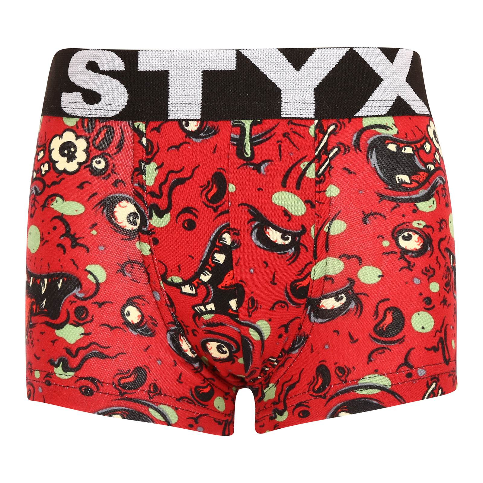 Children's Boxers Styx Art Sports Rubber Zombie