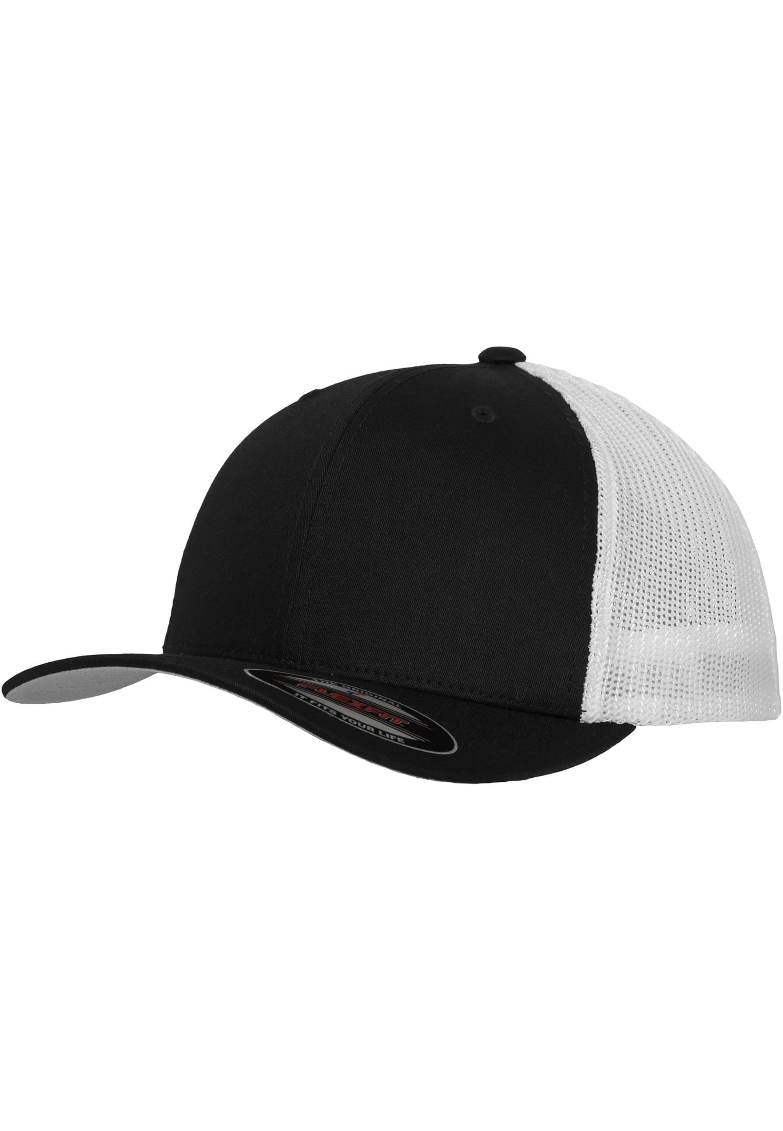 Flexfit Mesh Trucker 2-Tone Blk/wht