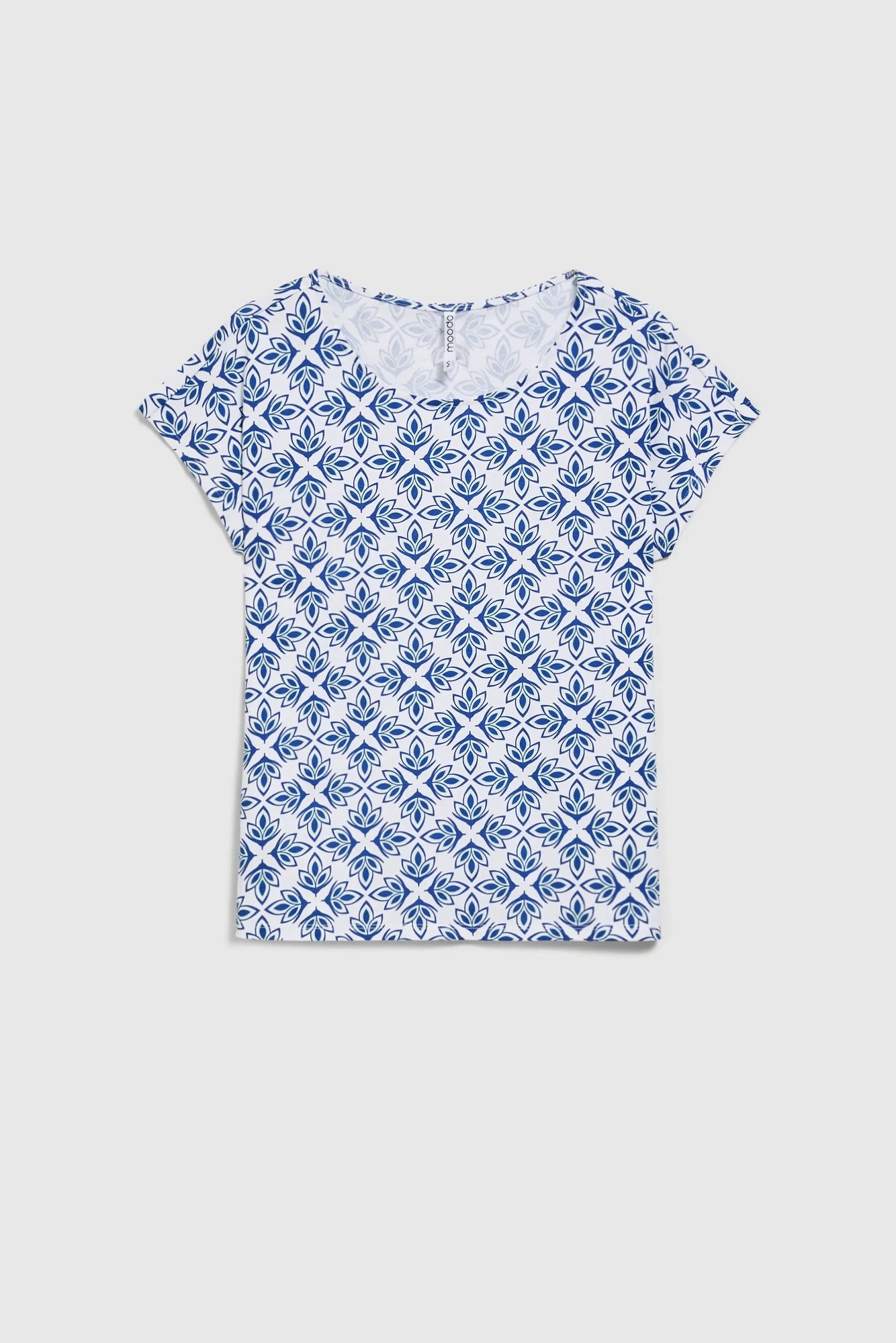 Women's blouse MOODO - white/blue