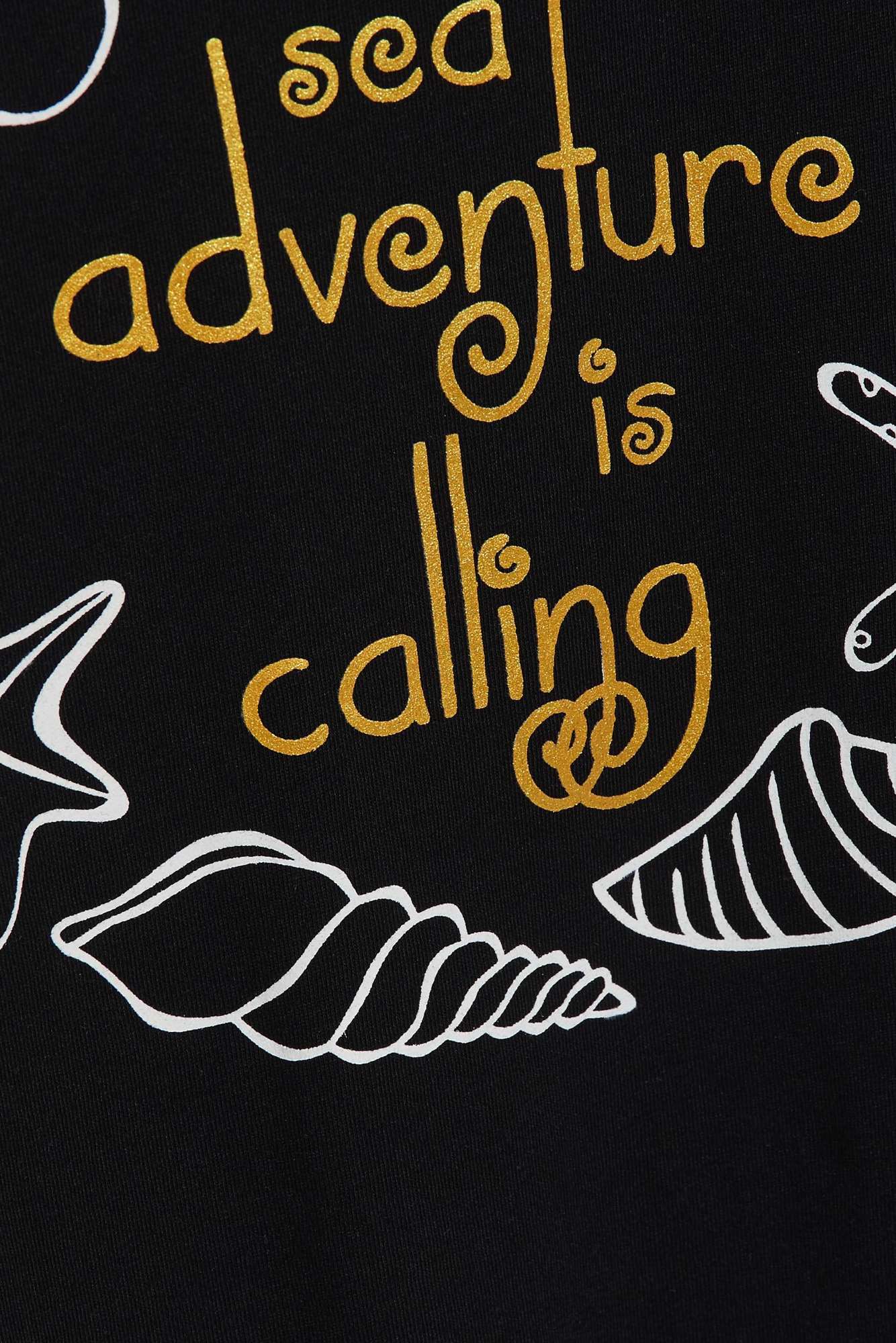 WOMEN'S T-SHIRT L-TS-4088 BLACK