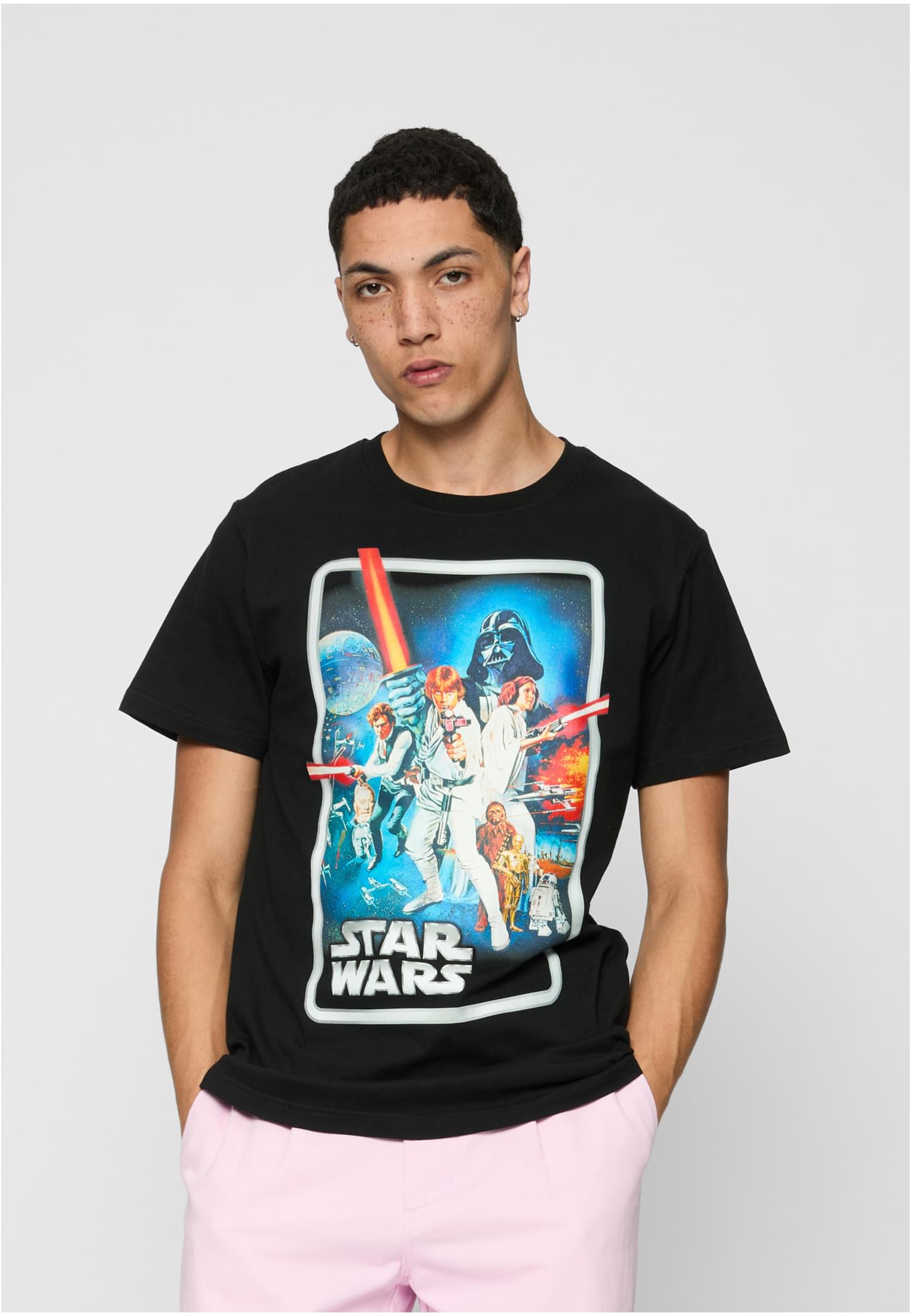 Black T-shirt With Star Wars Poster