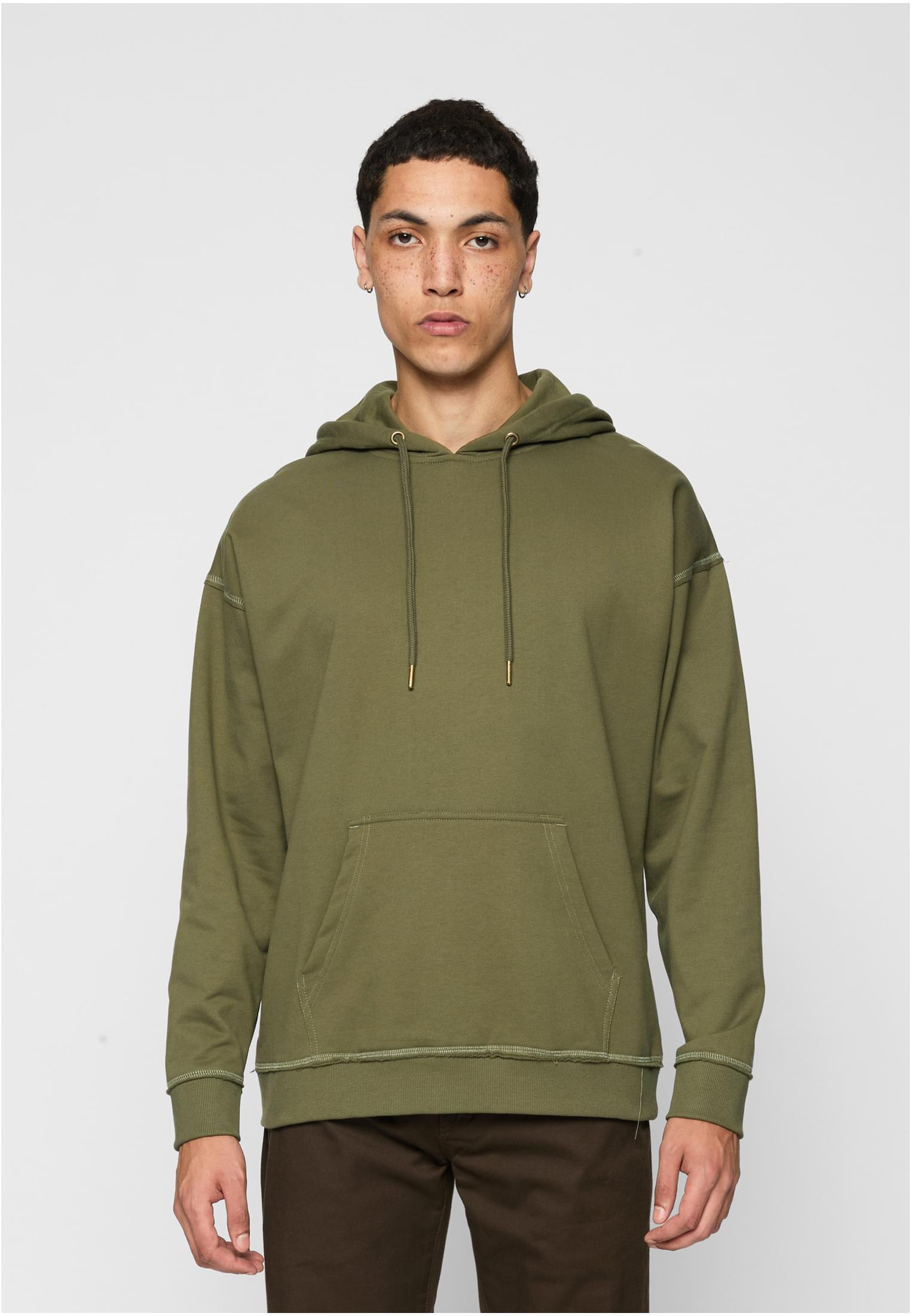 Oversized Sweat Hoody ελιά