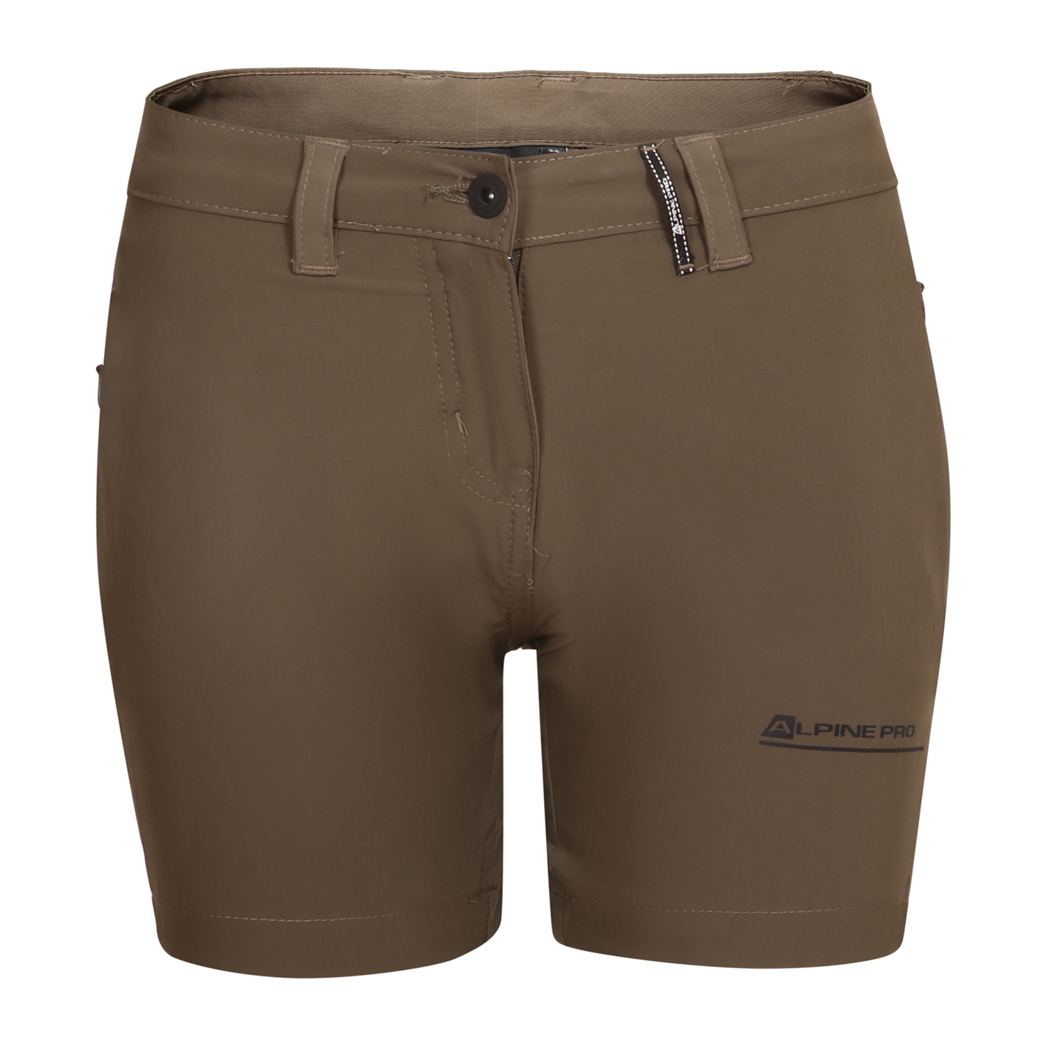 Women's shorts ALPINE PRO OLECA ivy green