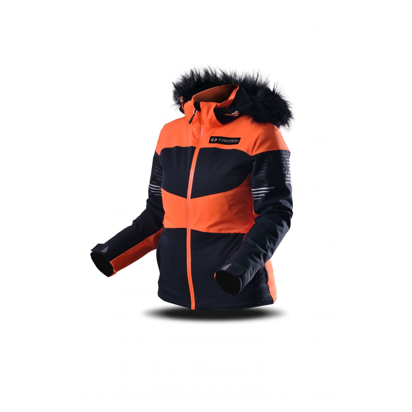 Trimm W VALONA Jacket Dark Blue/signal Orange