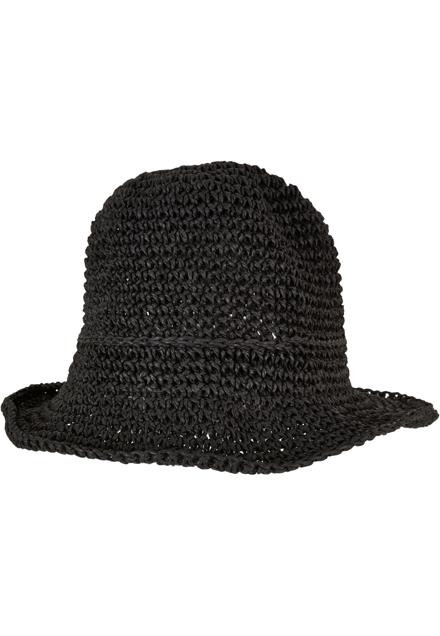 Levně Braid Bast Bucket Hat černý