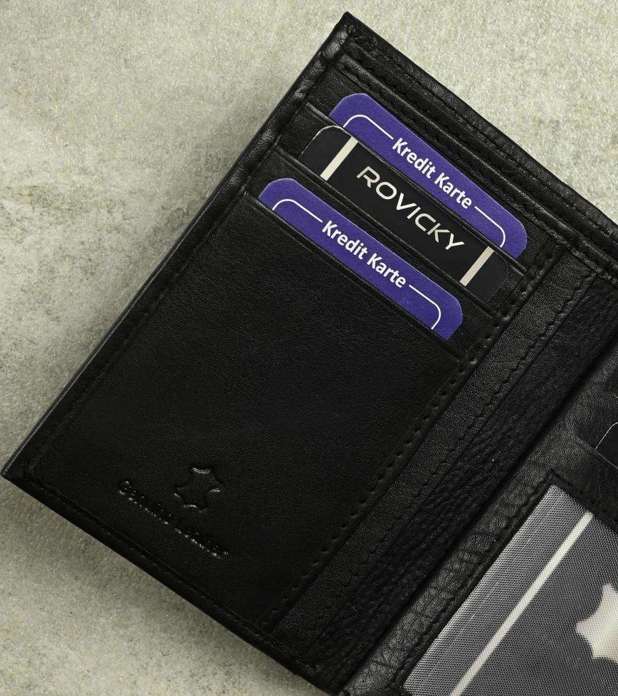 RONALDO RFID Leather Wallet