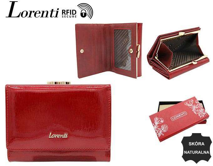 Leather wallet LORENTI RFID