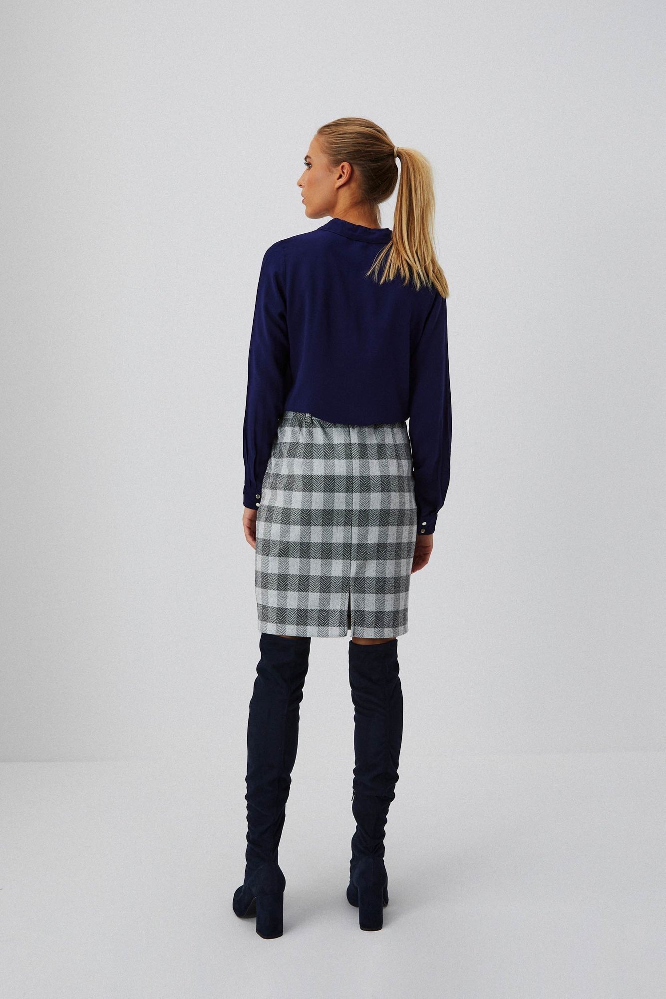 fusta creion cu curea