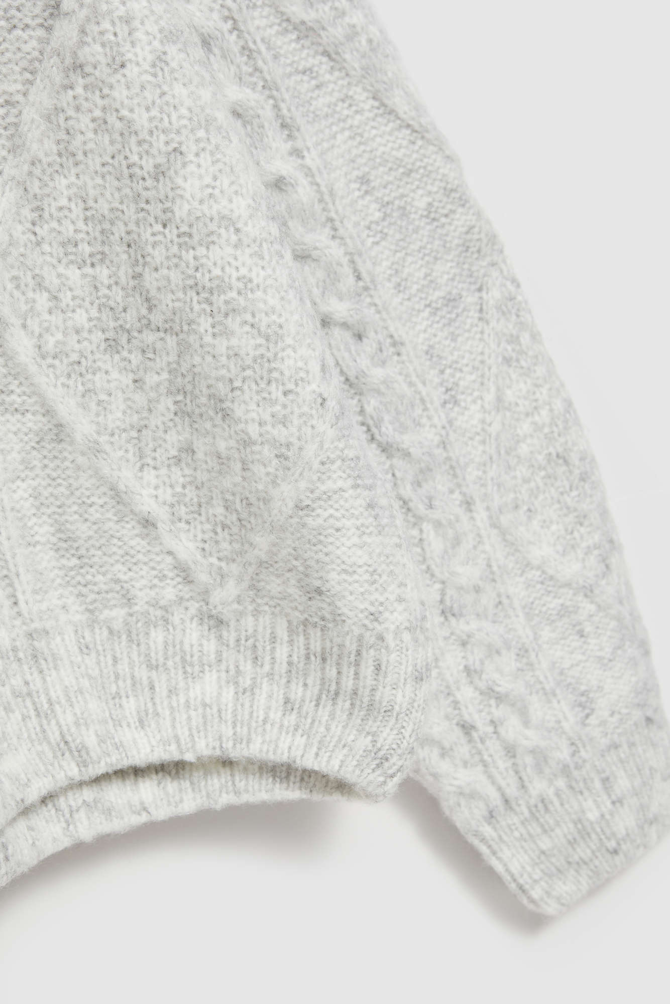 Marisse Gray V-Neck Sweater