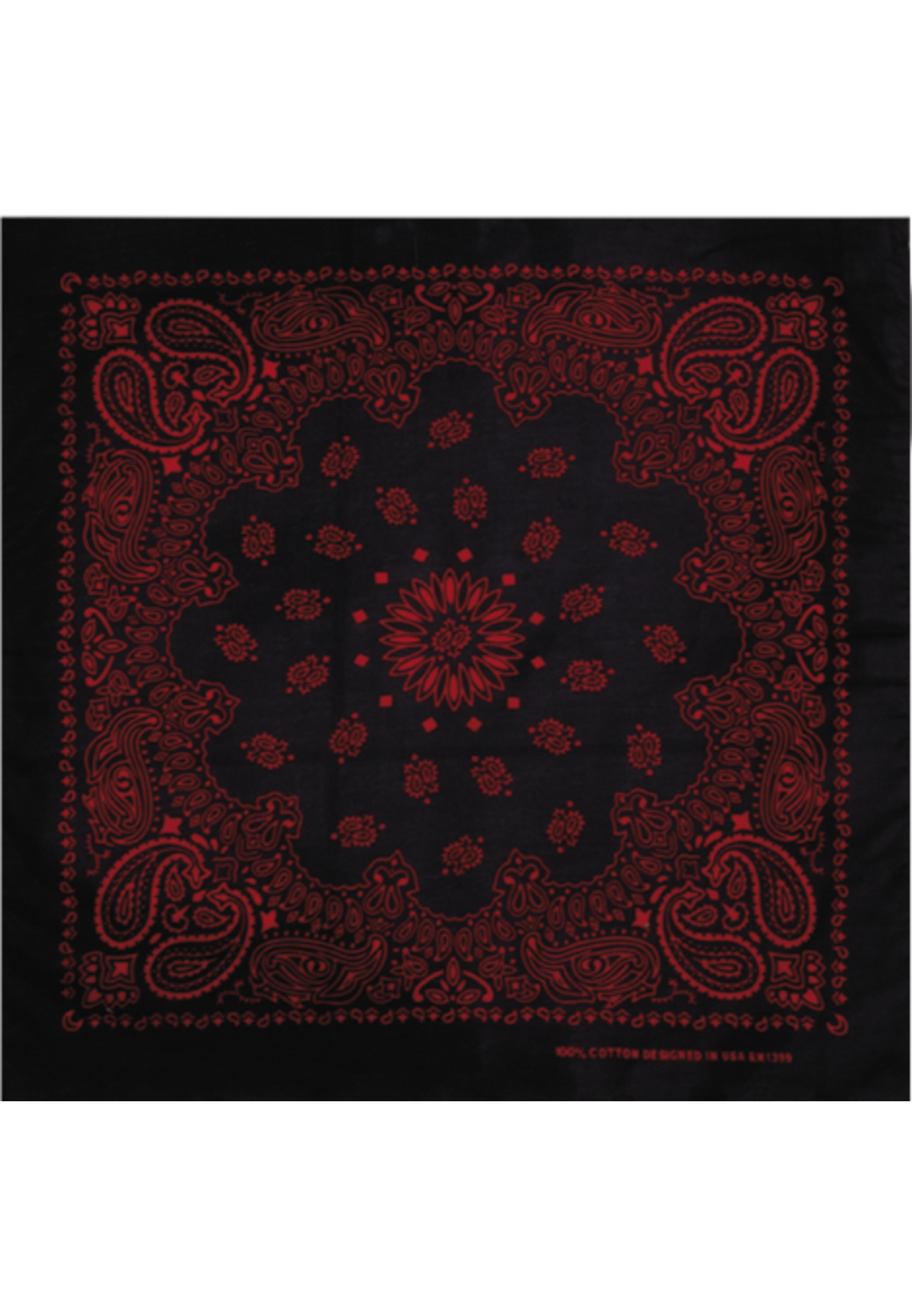 Scarf Blk/red