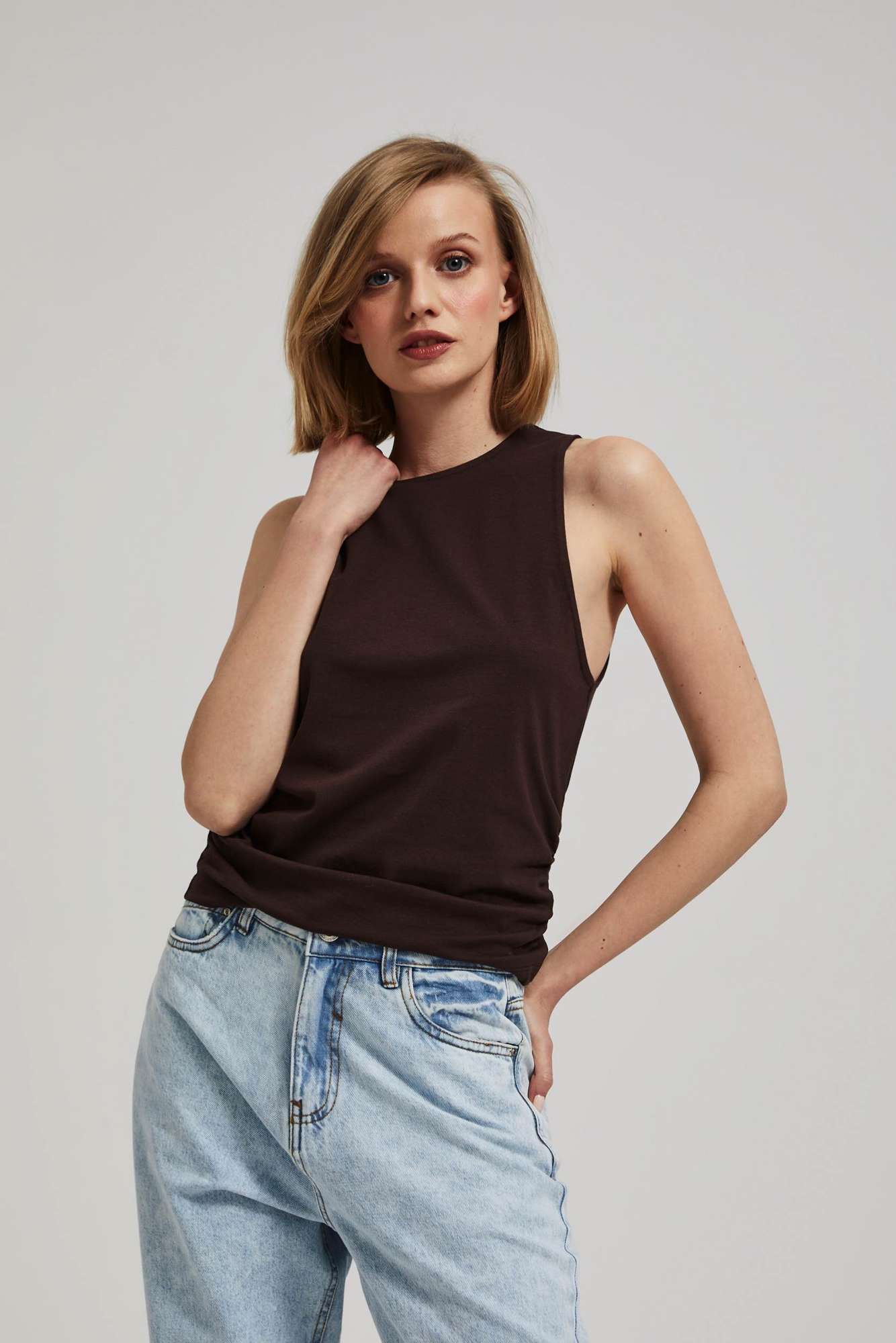 WOMEN'S TOP L-TS-4089 D.DUB