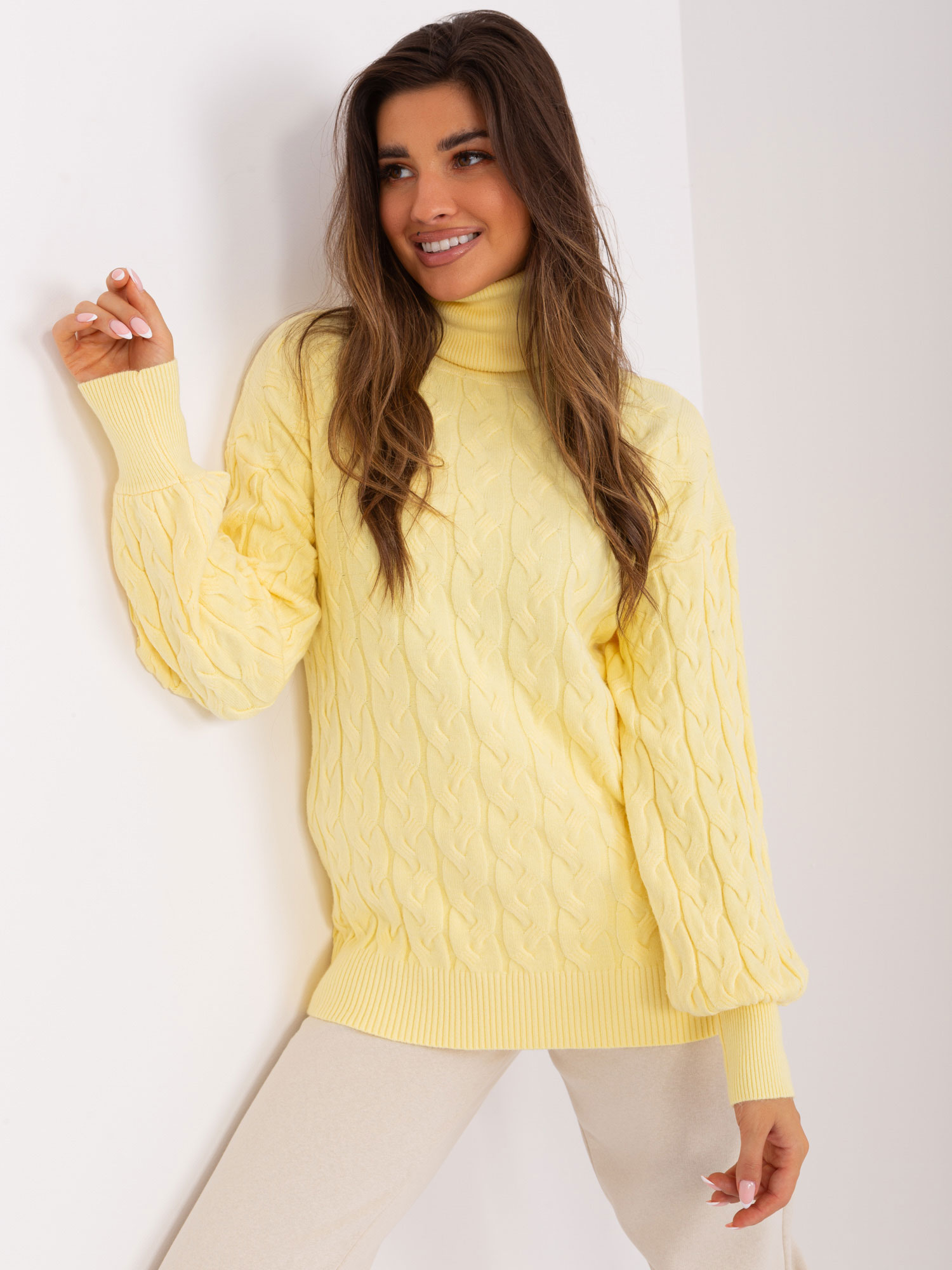 Sweater-AT-SW-2348.93-Light Yellow