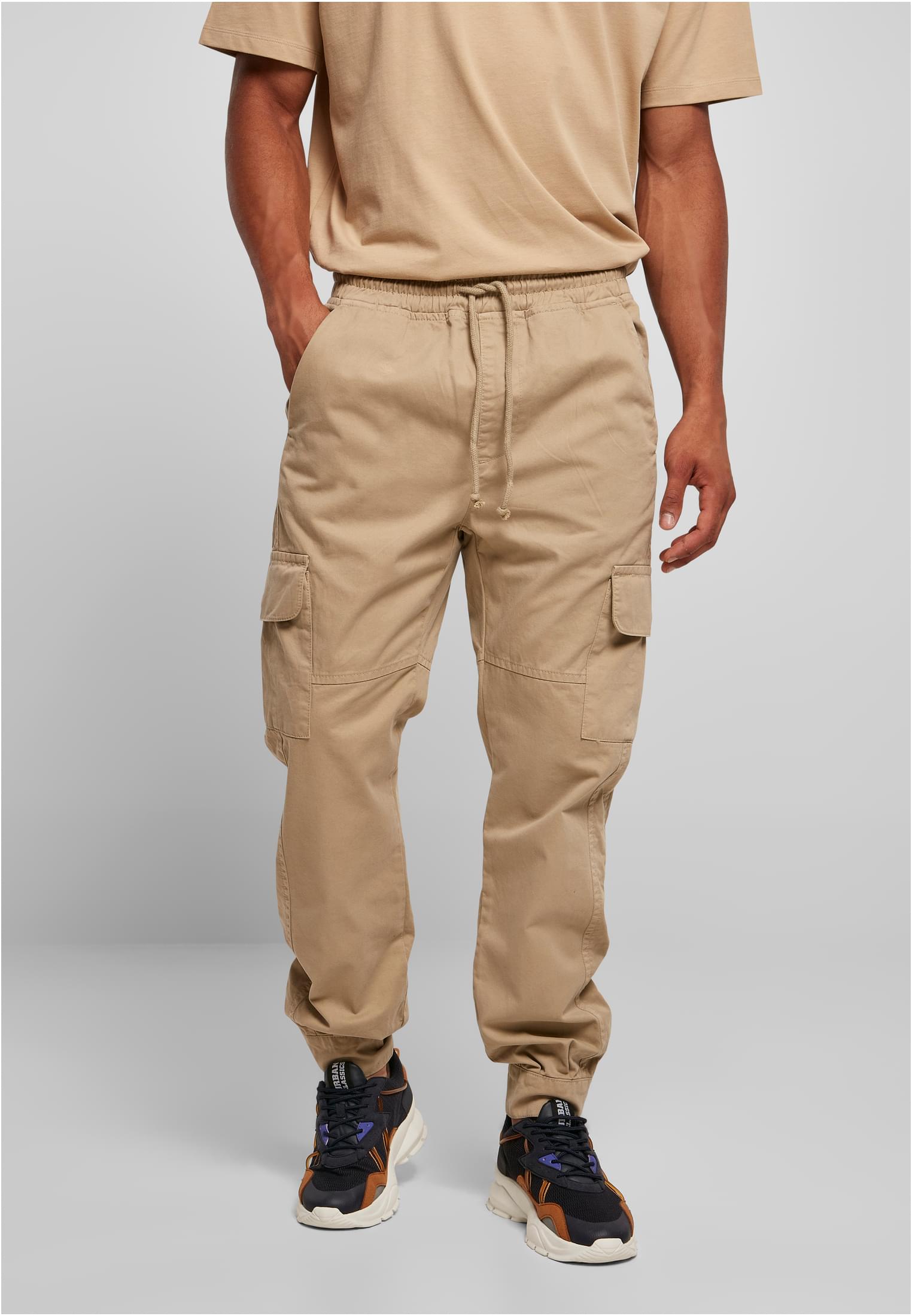 Levně Military Jogg Pants unionbéžová