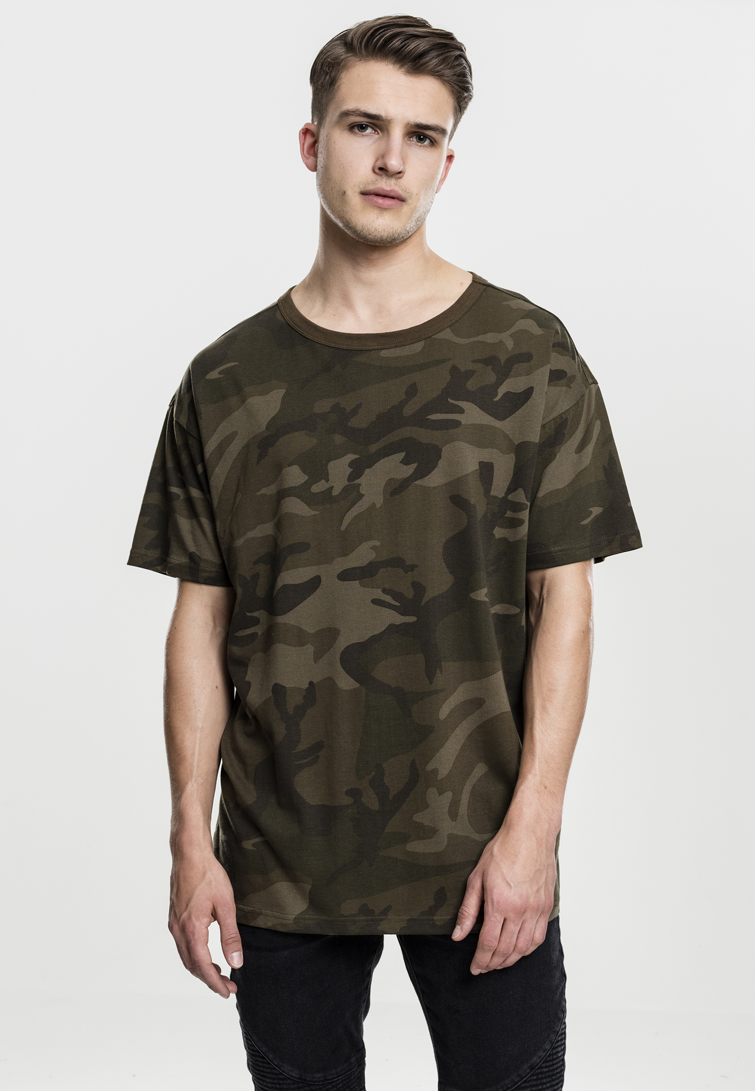 Camo Oversized Tee ελιά Camo