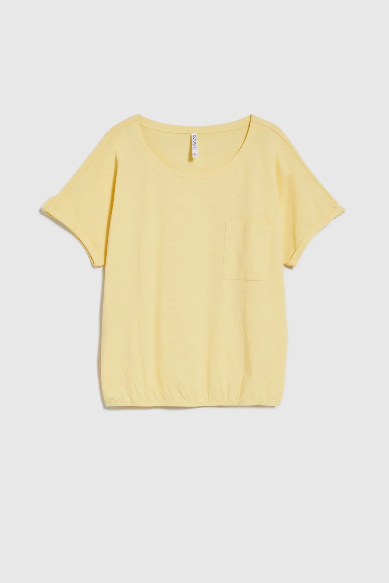 Women's T-shirt MOODO - light yellow