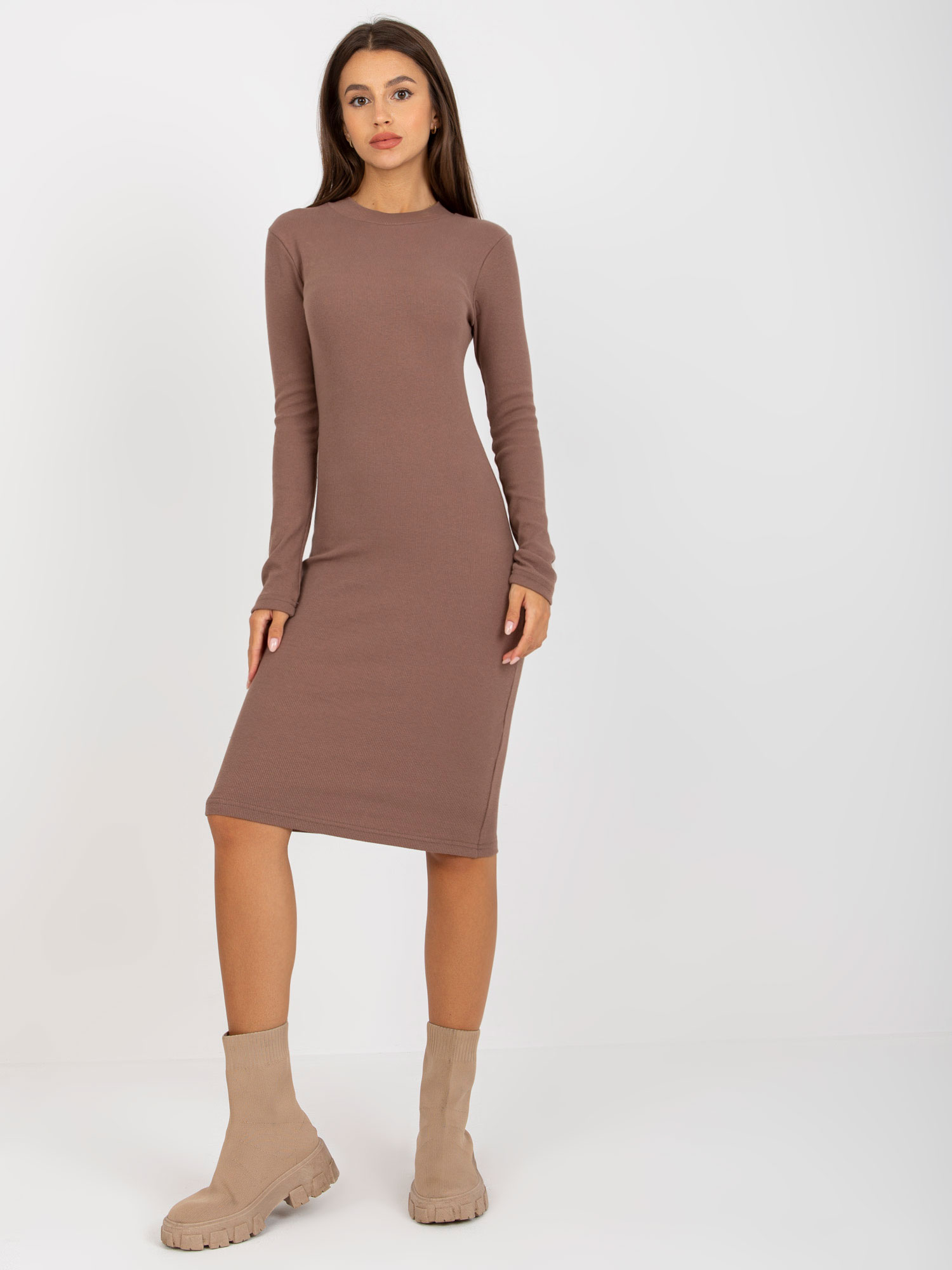 Dress-EM-SK-672.04P-brown