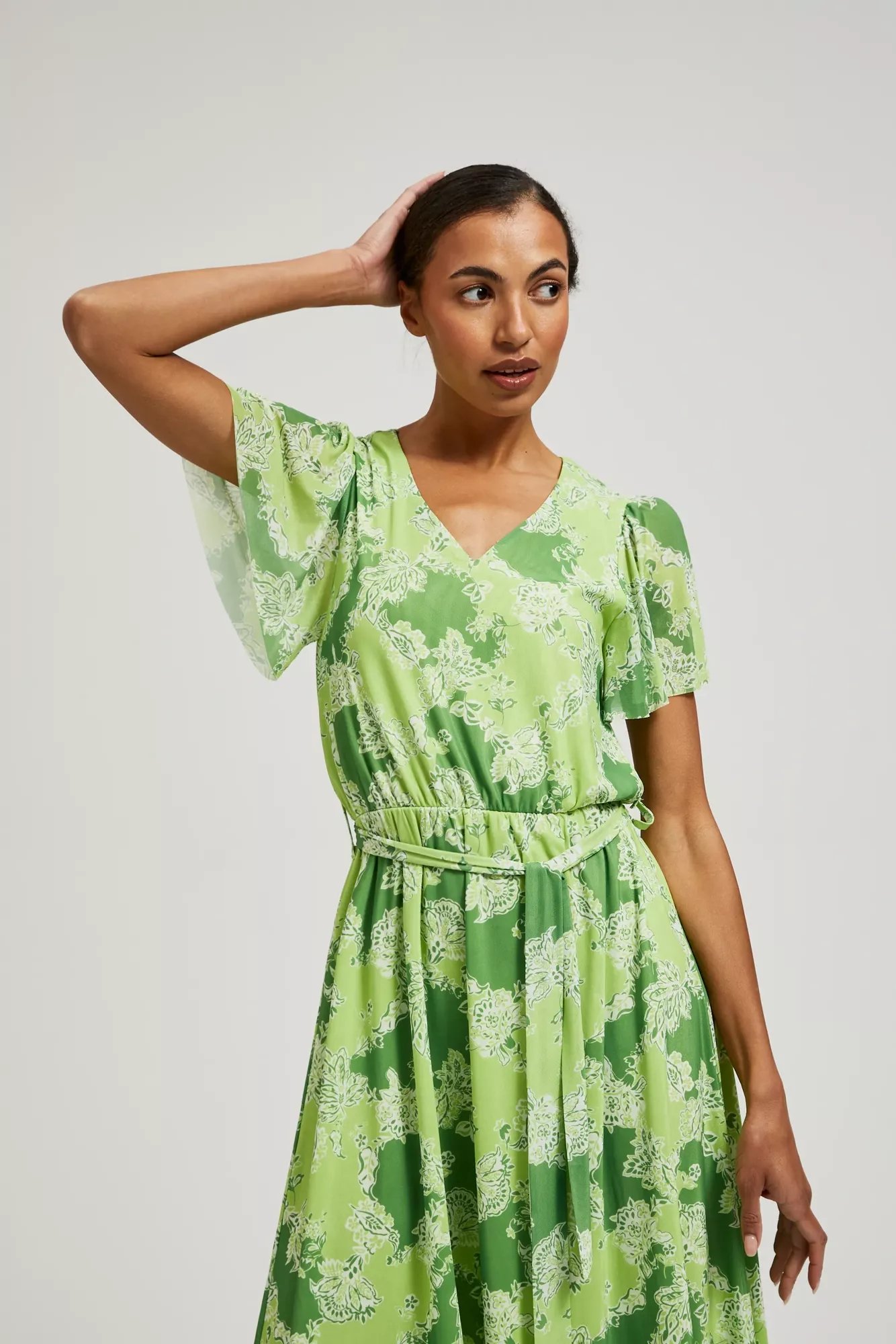 Marisse Women's Dress L-Su-4316 Green