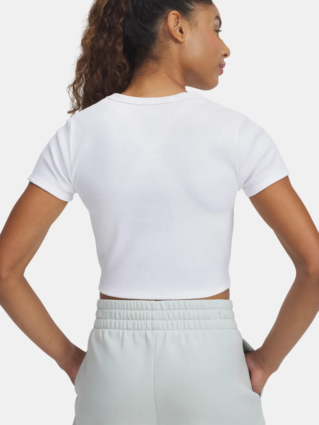 Women&#039;s T-shirt Under Armour Rival Rib Baby Tee